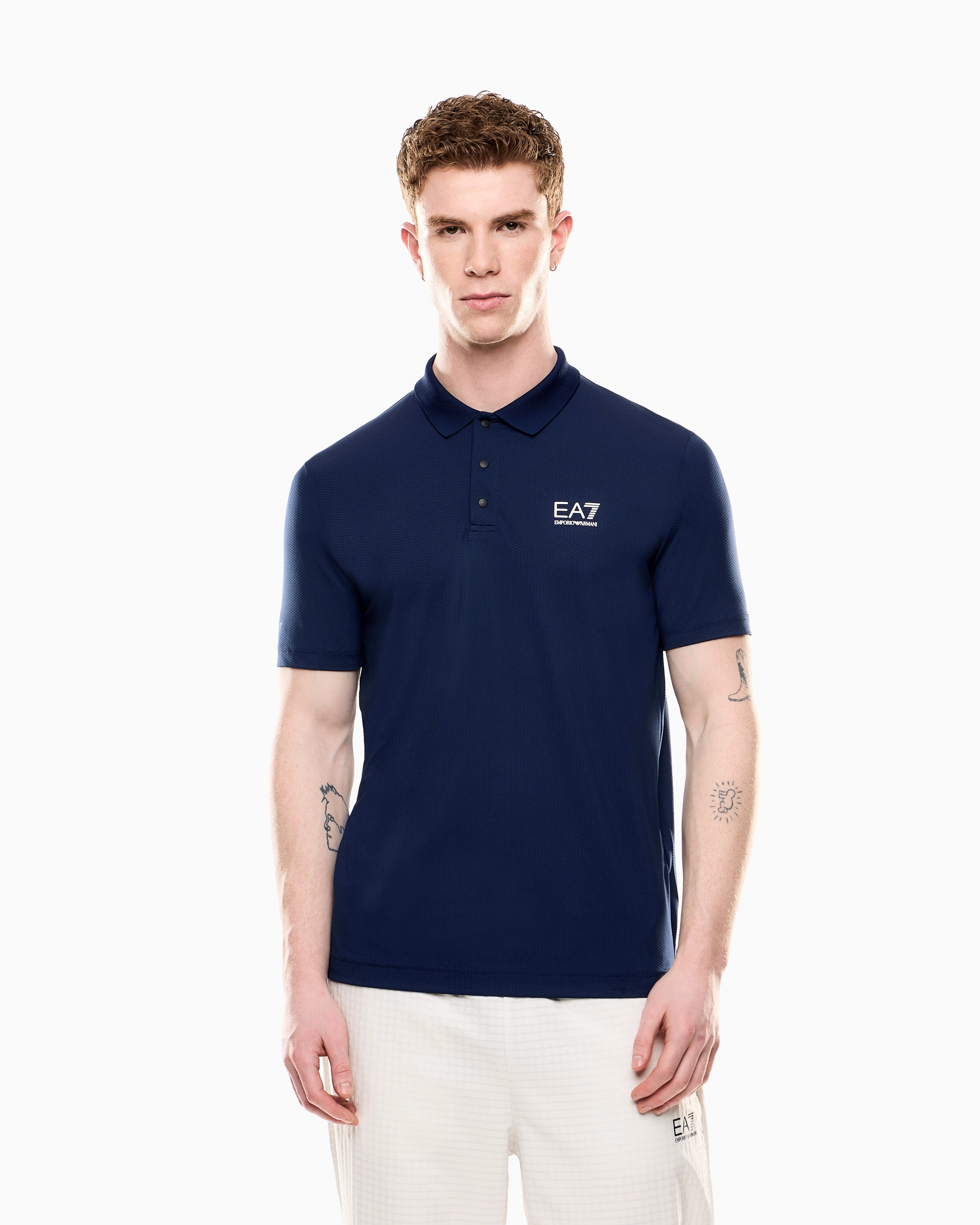 Mens Tennis Pro Half Zip T-Shirt