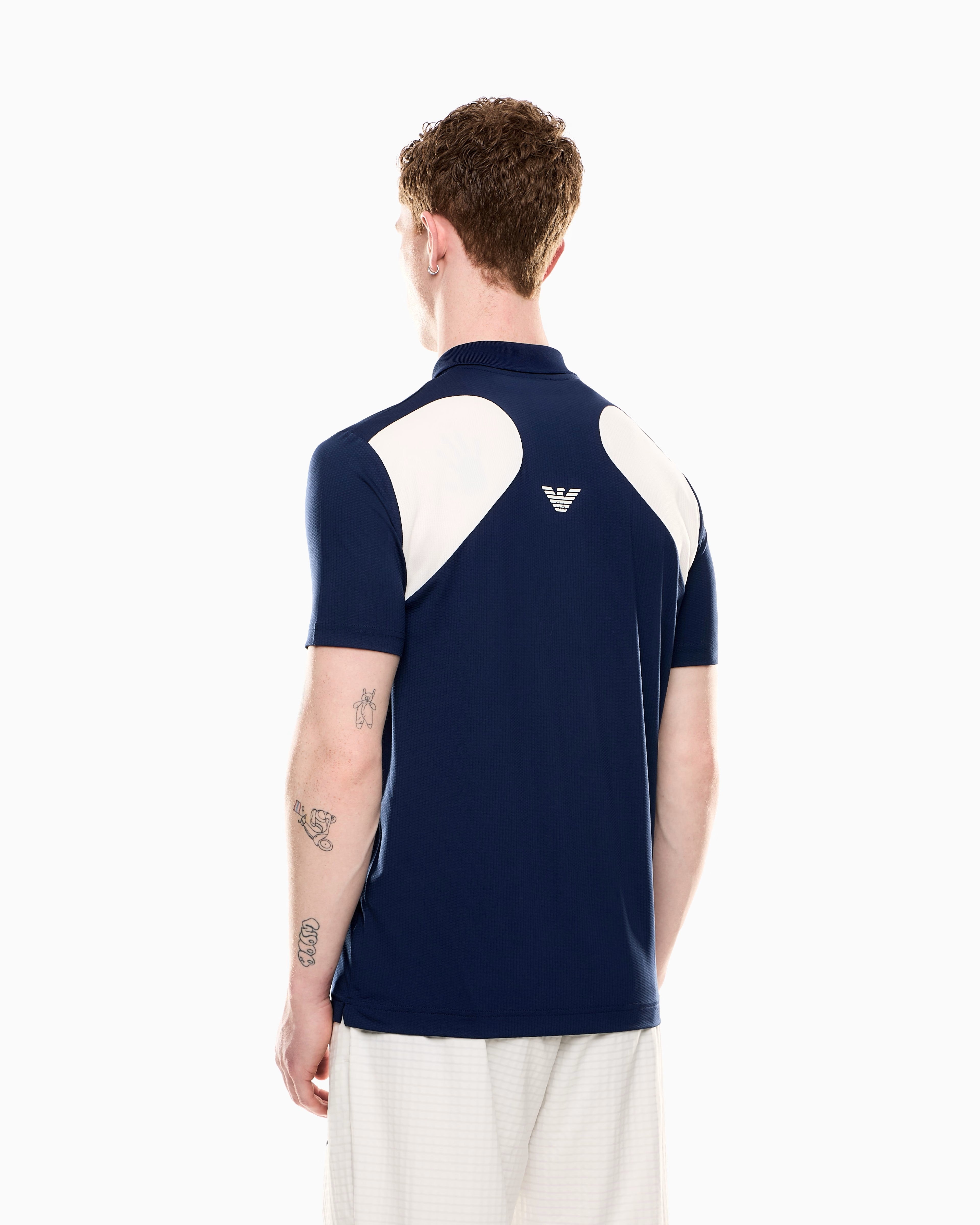 Mens Tennis Pro Half Zip T-Shirt
