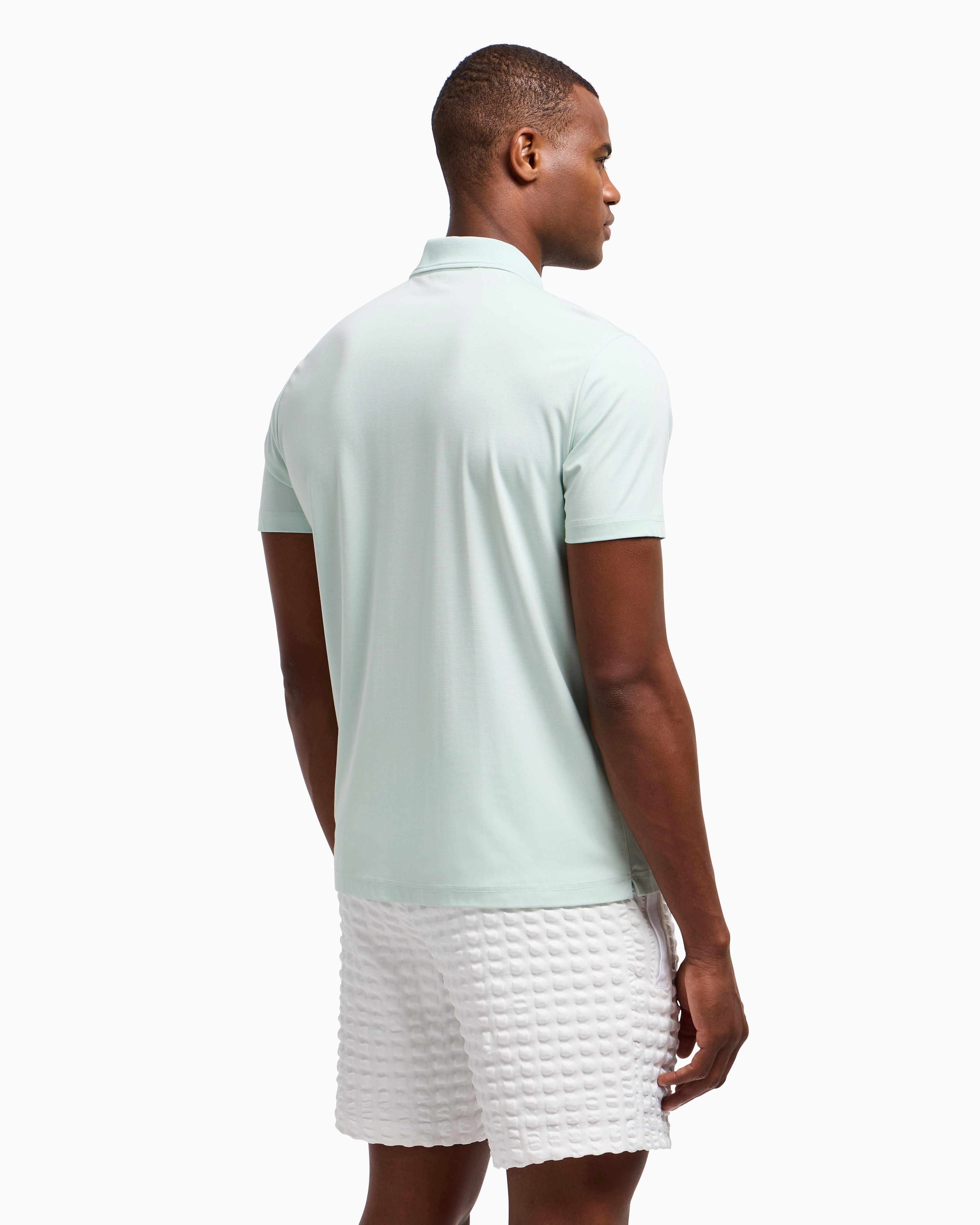 Mens Tennis Pro Colorblock Polo