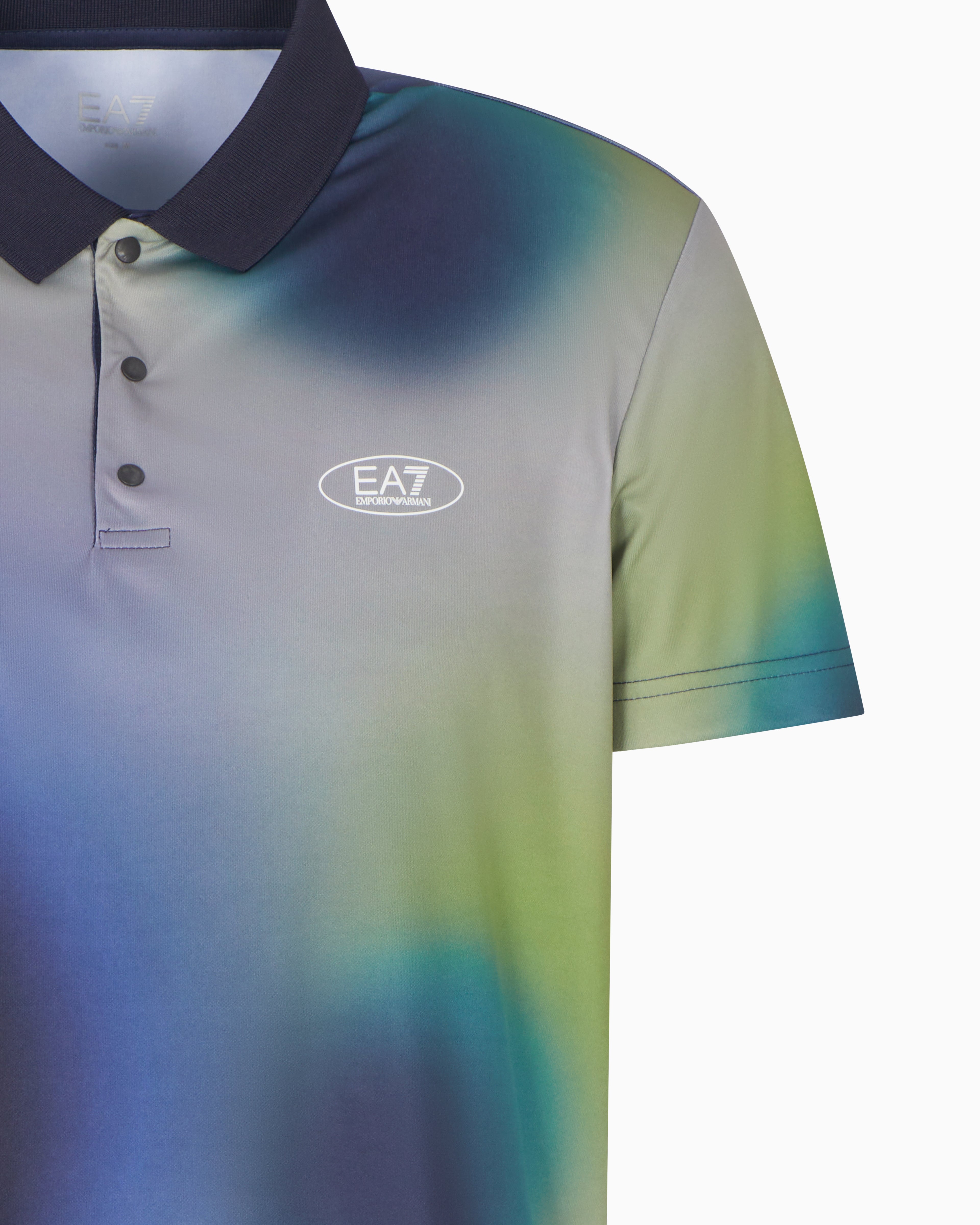 Mens Tennis Pro Graphic Polo