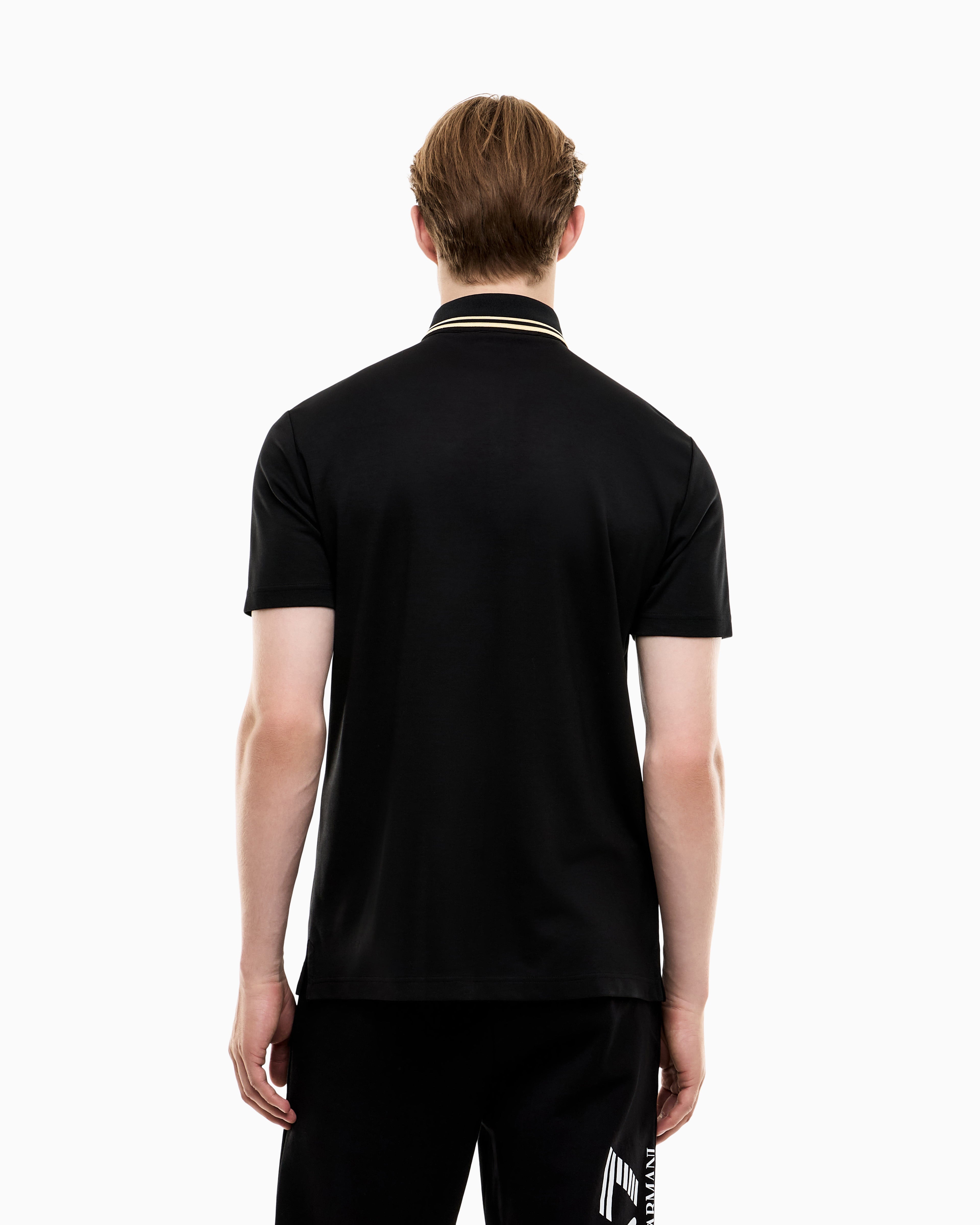 Mens Train Premium Gold Label Polo