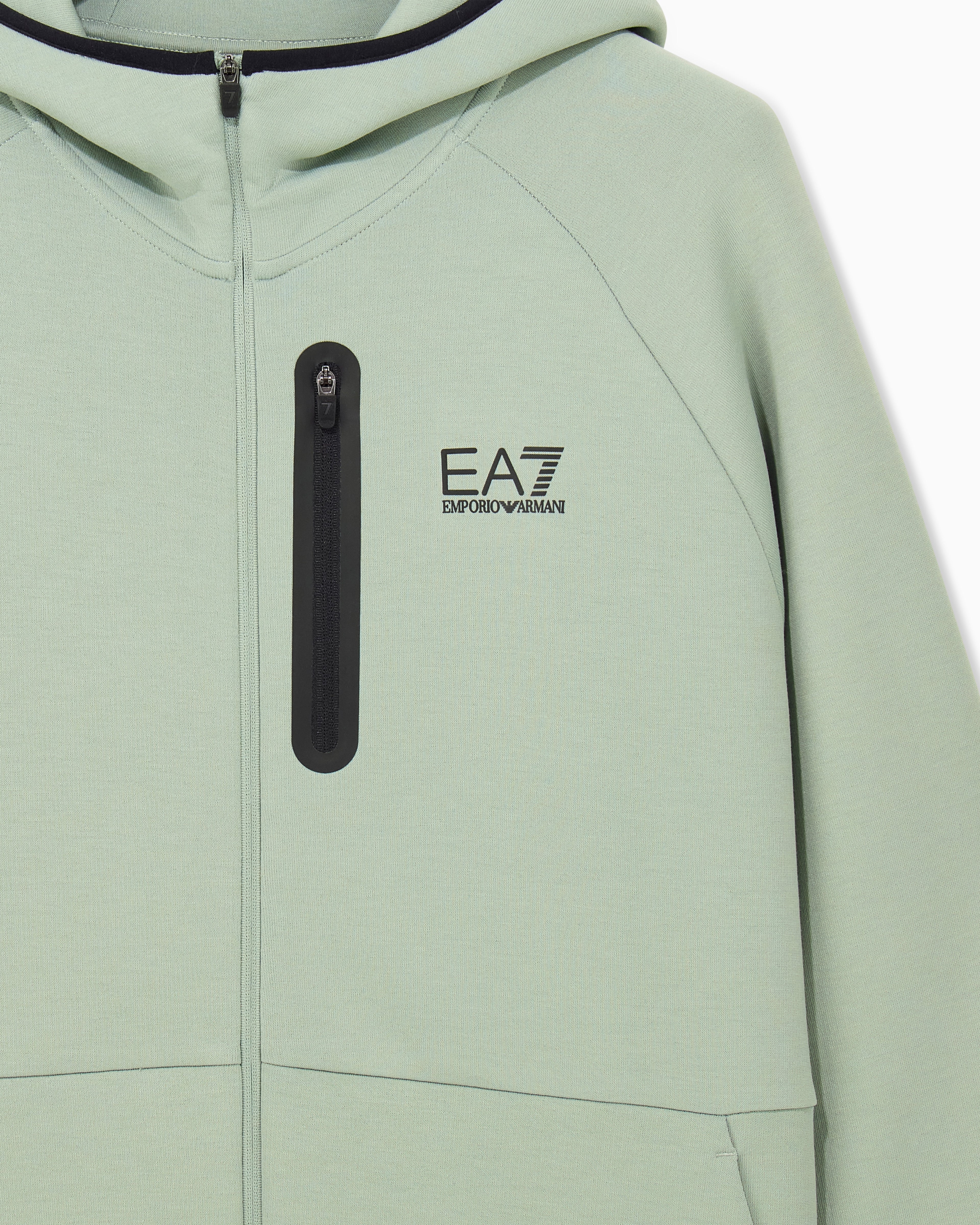 Mens Natural Ventus7 Full Zip Hooded Jacket