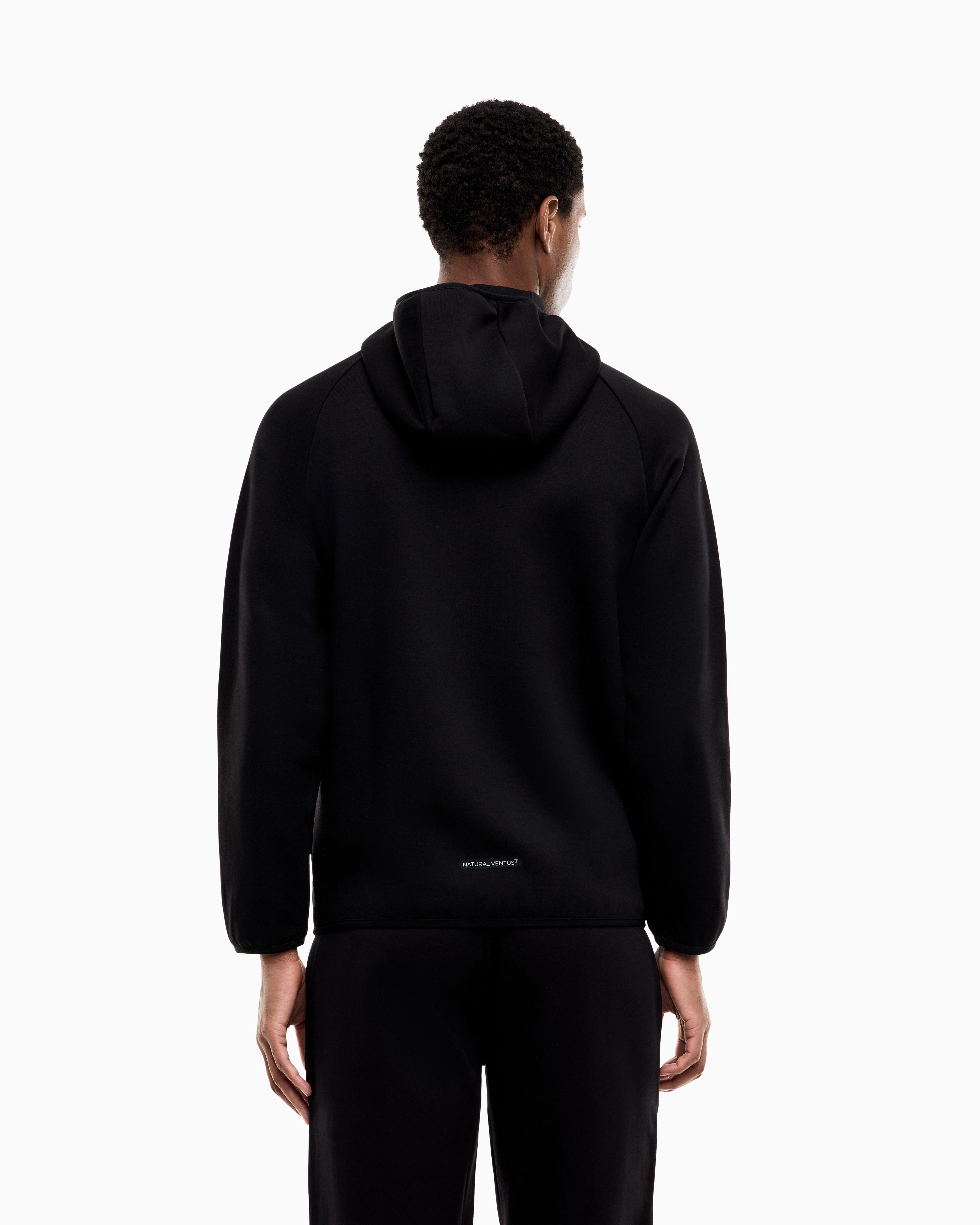 Mens Natural Ventus7 Full Zip Hooded Jacket