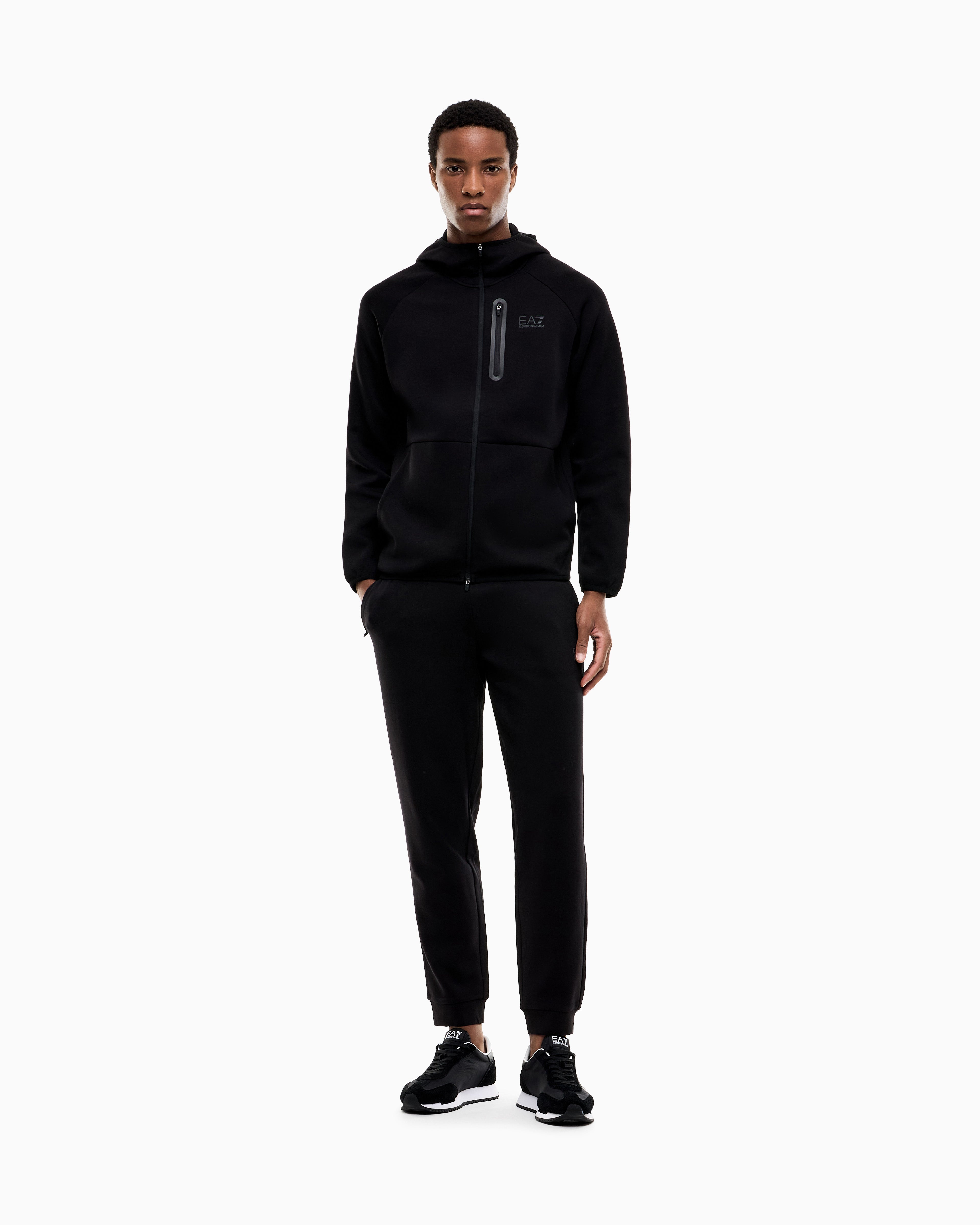 Mens Natural Ventus7 Full Zip Hooded Jacket