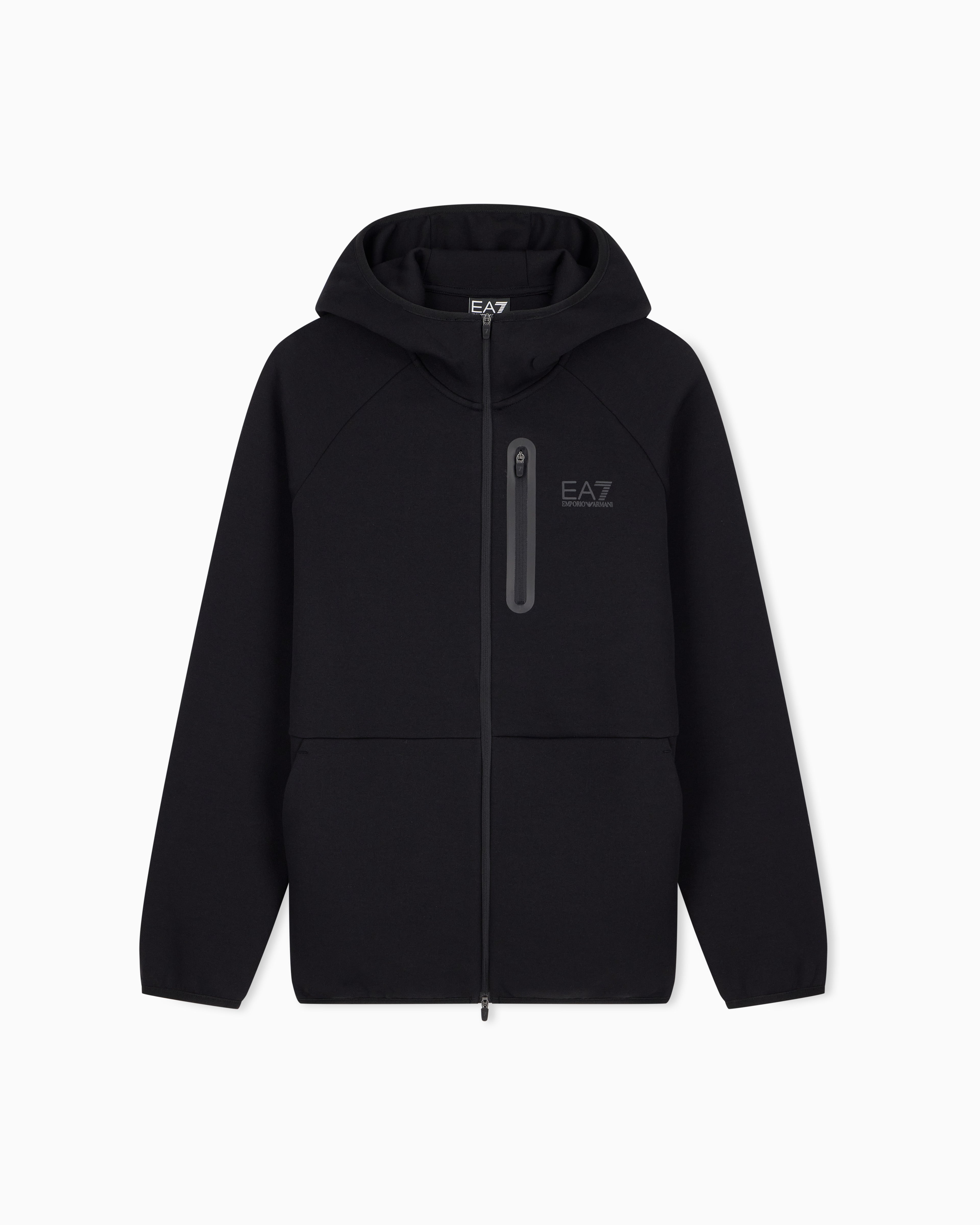 Mens Natural Ventus7 Full Zip Hooded Jacket