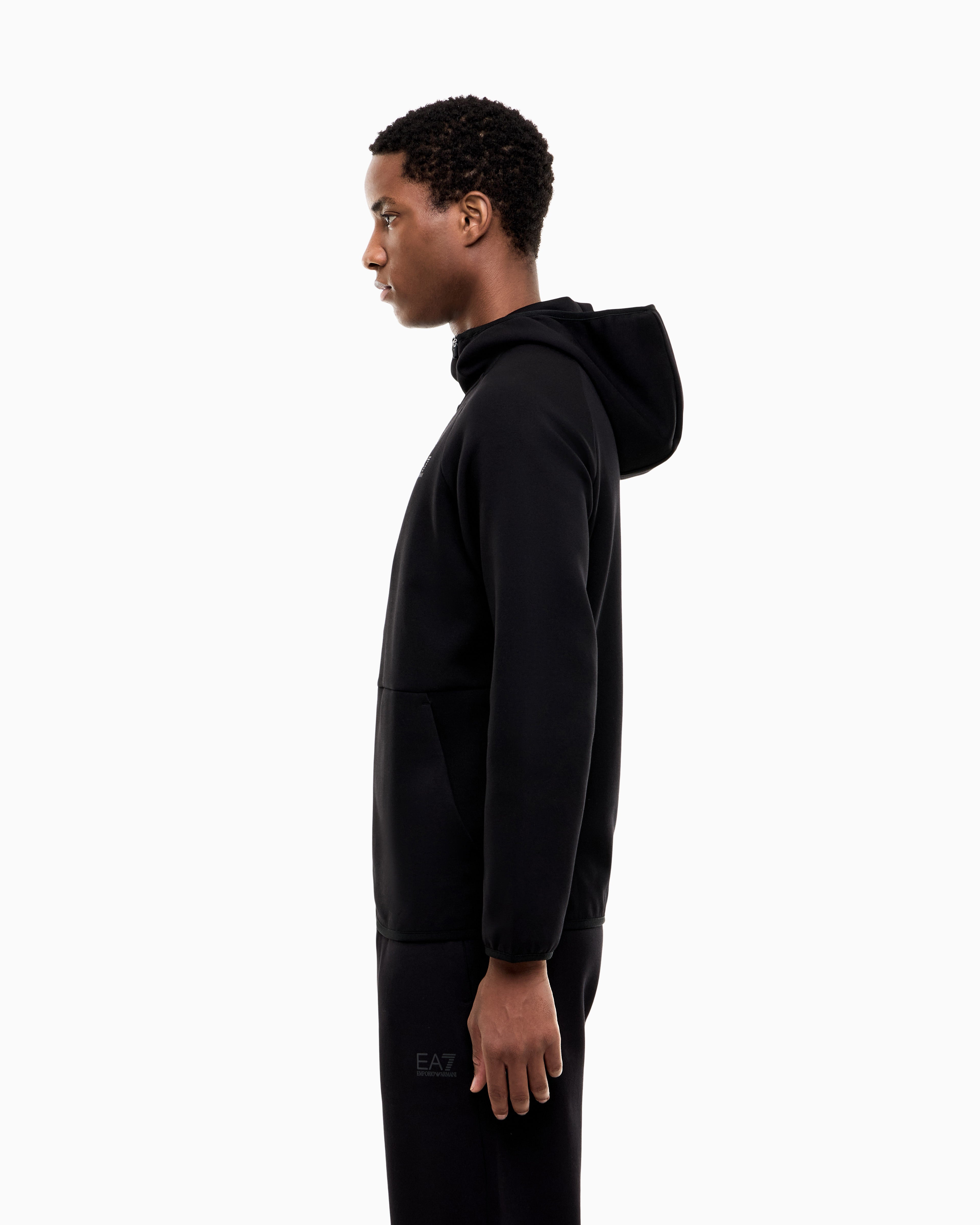 Mens Natural Ventus7 Full Zip Hooded Jacket