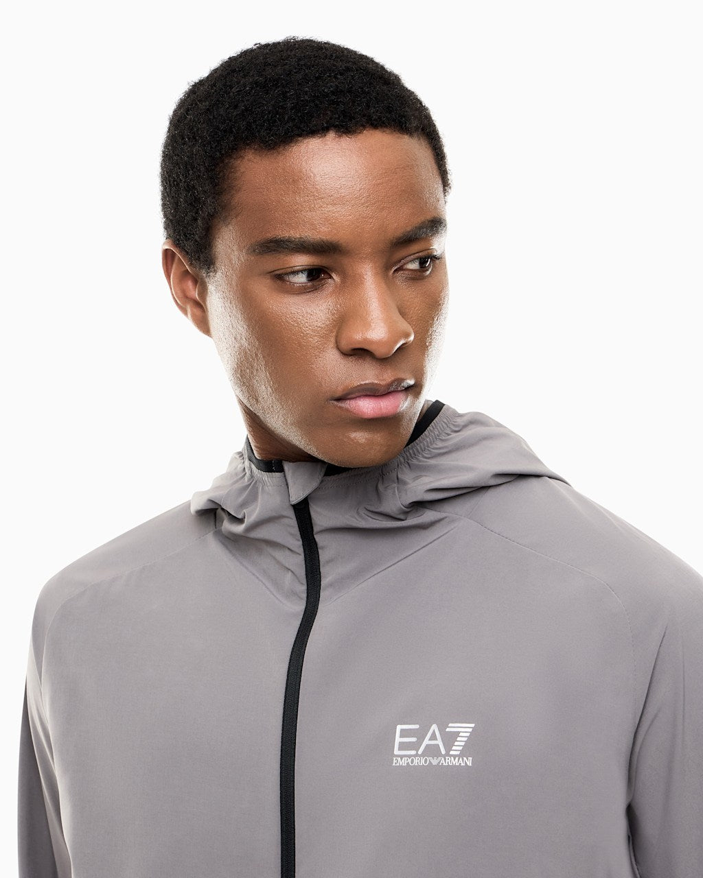 Mens Ventus7 LightWeight Full Zi p Hooded Jacket