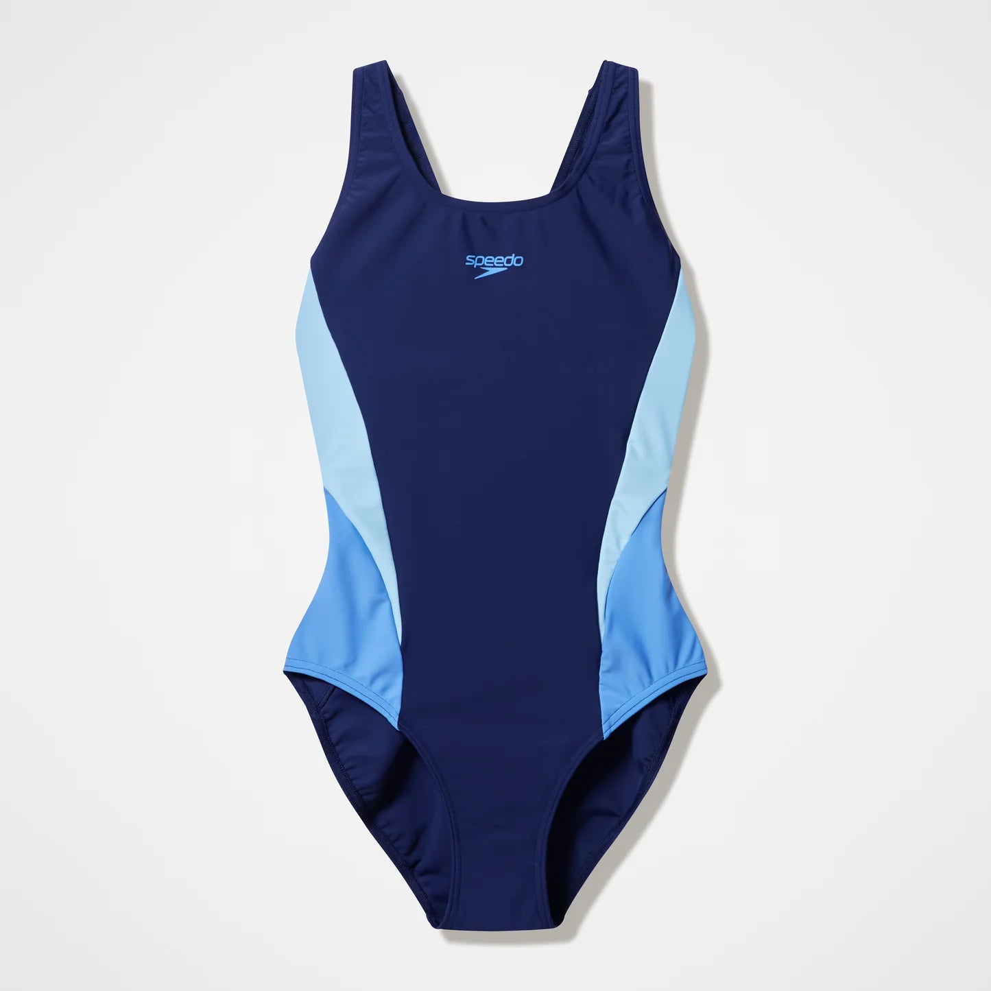 Womens Colourblock Splice Muscleback Swimsuit
