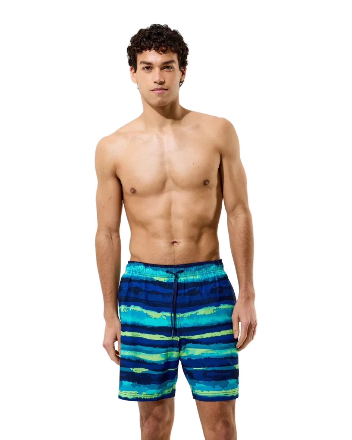 Mens Printed Redondo 18 inch Edge Swim Short