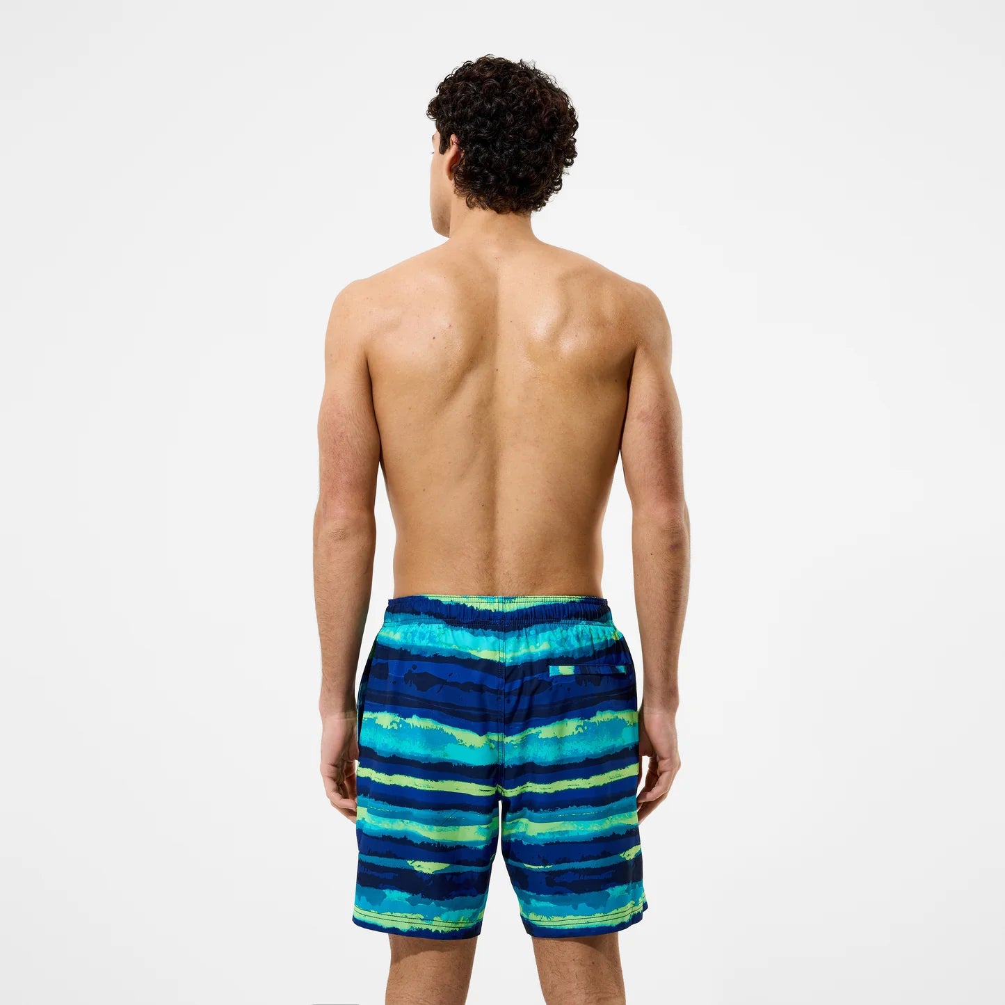 Mens Printed Redondo 18 inch Edge Swim Short