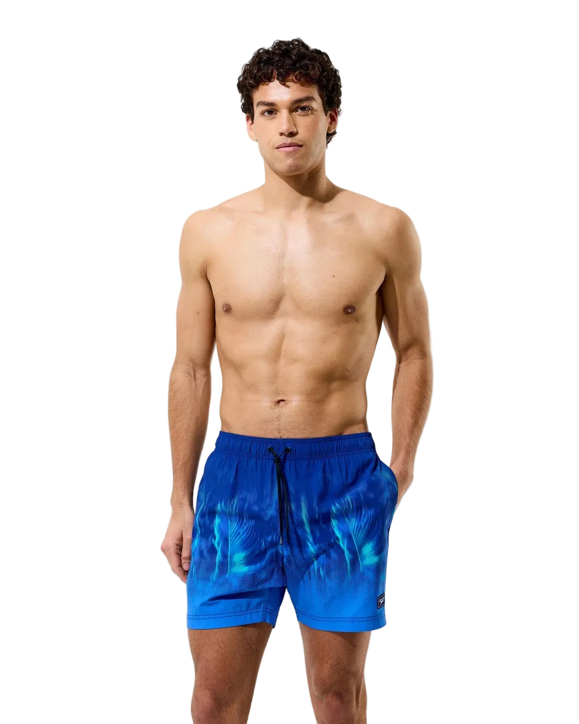 Mens Printed Redondo 16 inch Edge Swim Short