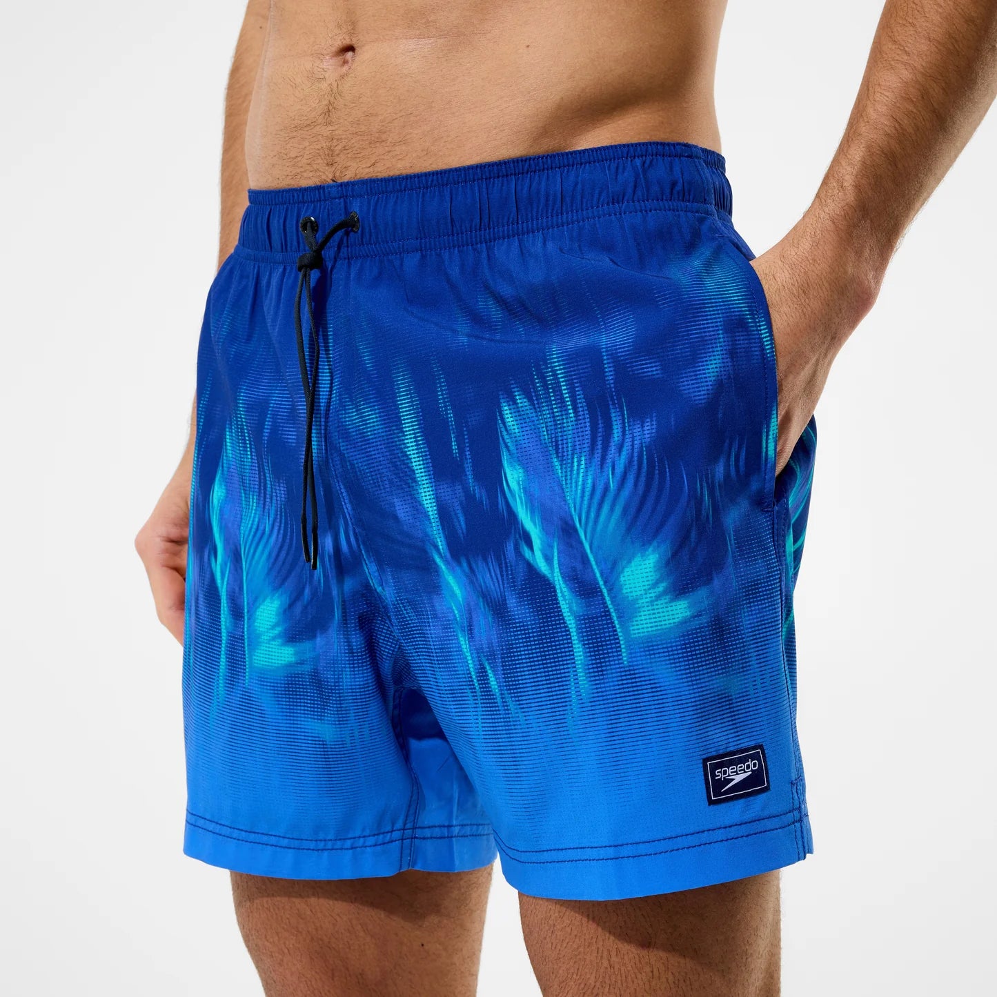 Mens Printed Redondo 16 inch Edge Swim Short
