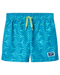 Boys Printed 13 Inch Swim Short