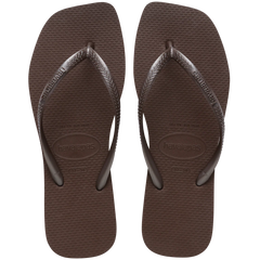 Womens Slim Square Flip Flop