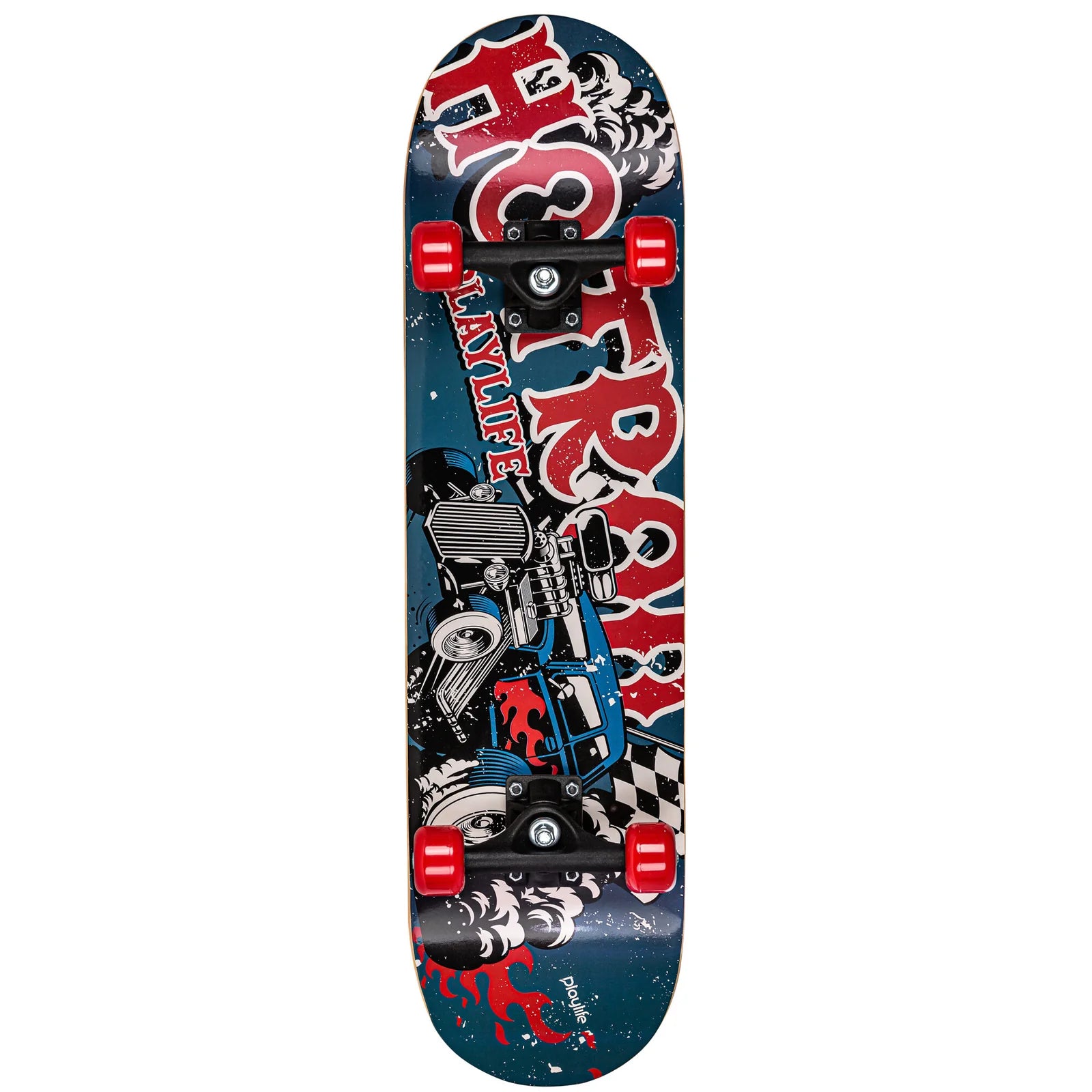 Playlife Hotrod 31"x8" Skateboard