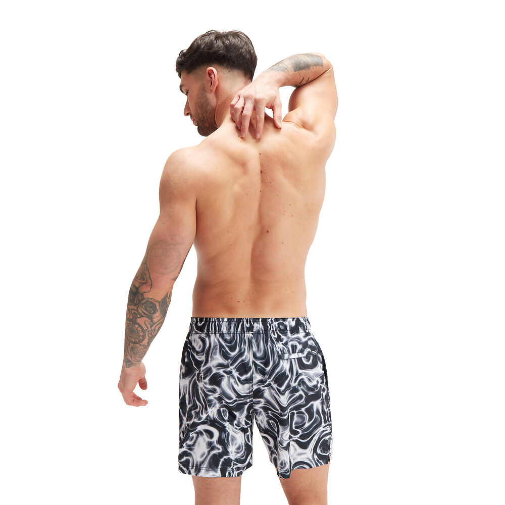 Mens Printed 17 Inch Water Shorts