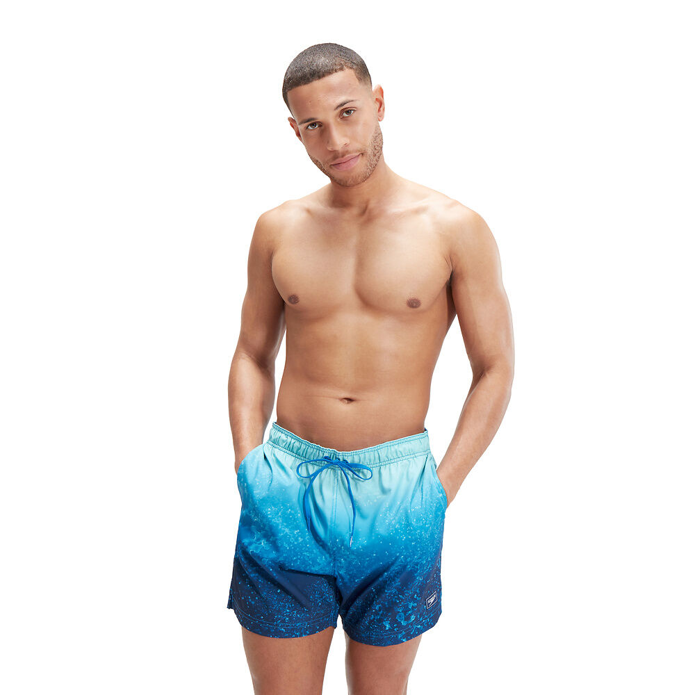Mens Printed 17 Inch Water Shorts