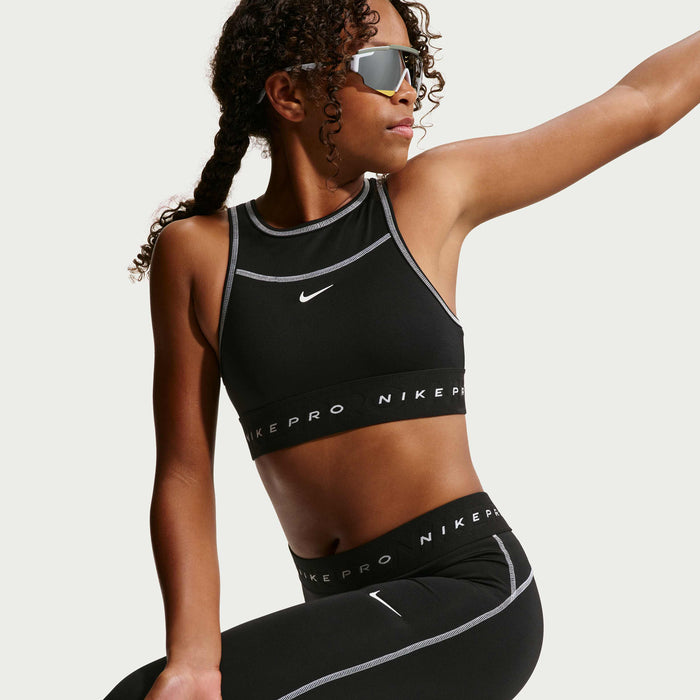 Junior Girls Training Swoosh Nike Pro Bra