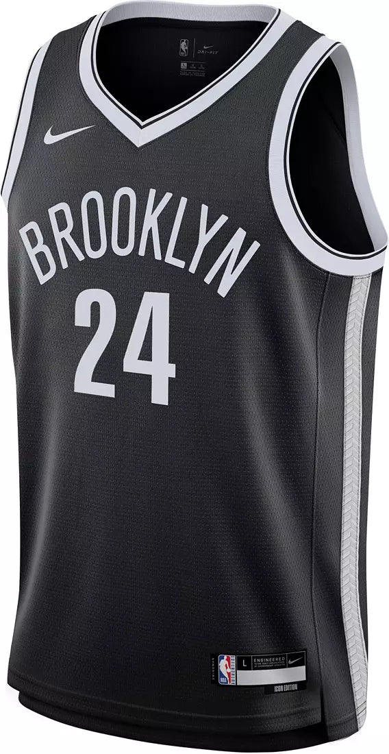 Mens  Brooklyn Nets Cam Thomas Fanatics Icon Replica Jersey