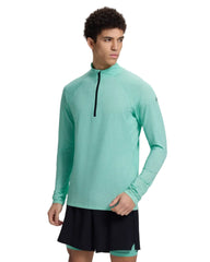 Mens Myran Lightweight Melange Half Zip