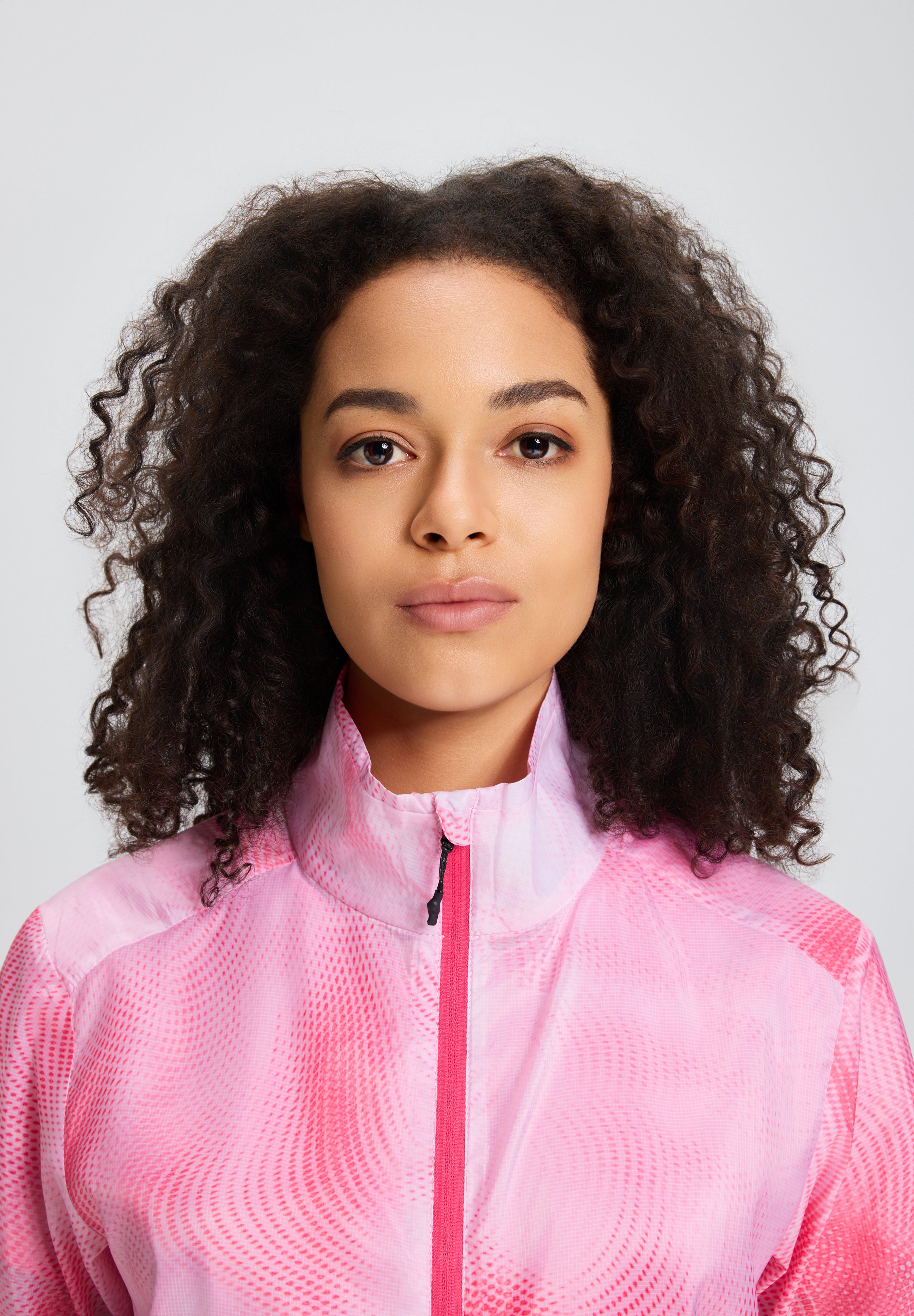 Womens Running Maile Printed Jacket