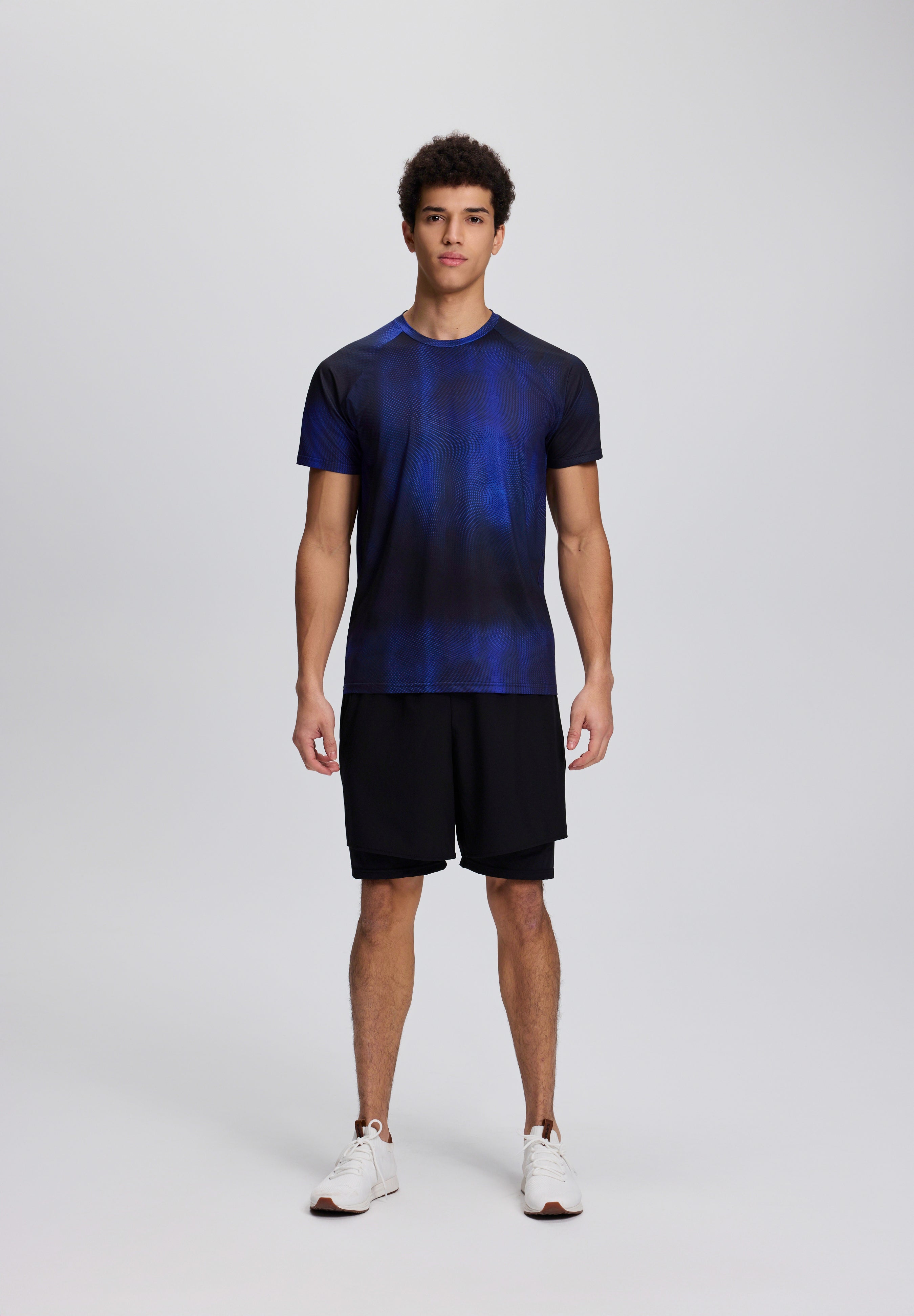 Mens Muukko Lightweight Printed Short Sleeve T-Shirt