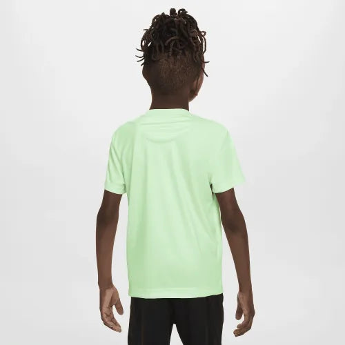 Boys Stacked Up Swoosh Short Sleeve T-Shirt