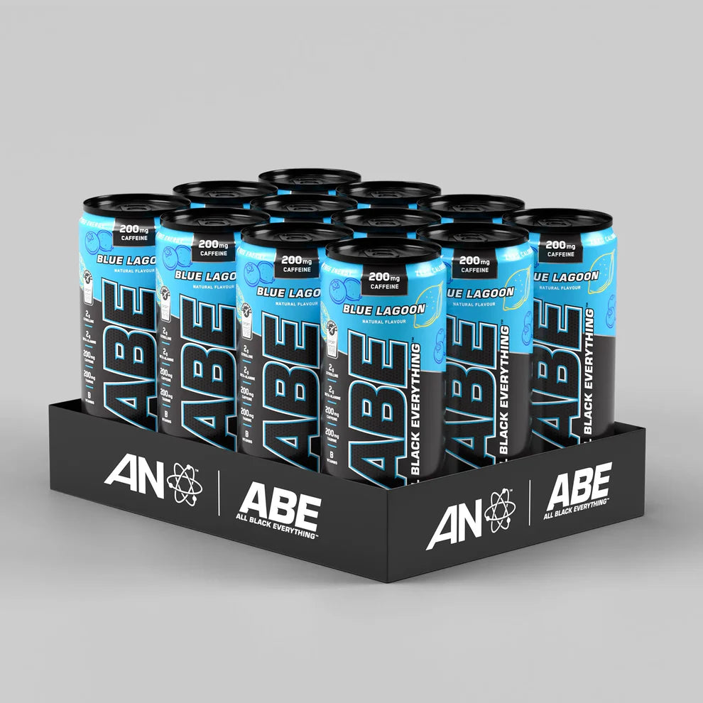 ABE Energy + Performance Drink Blue Lagoon 330 Milliliters