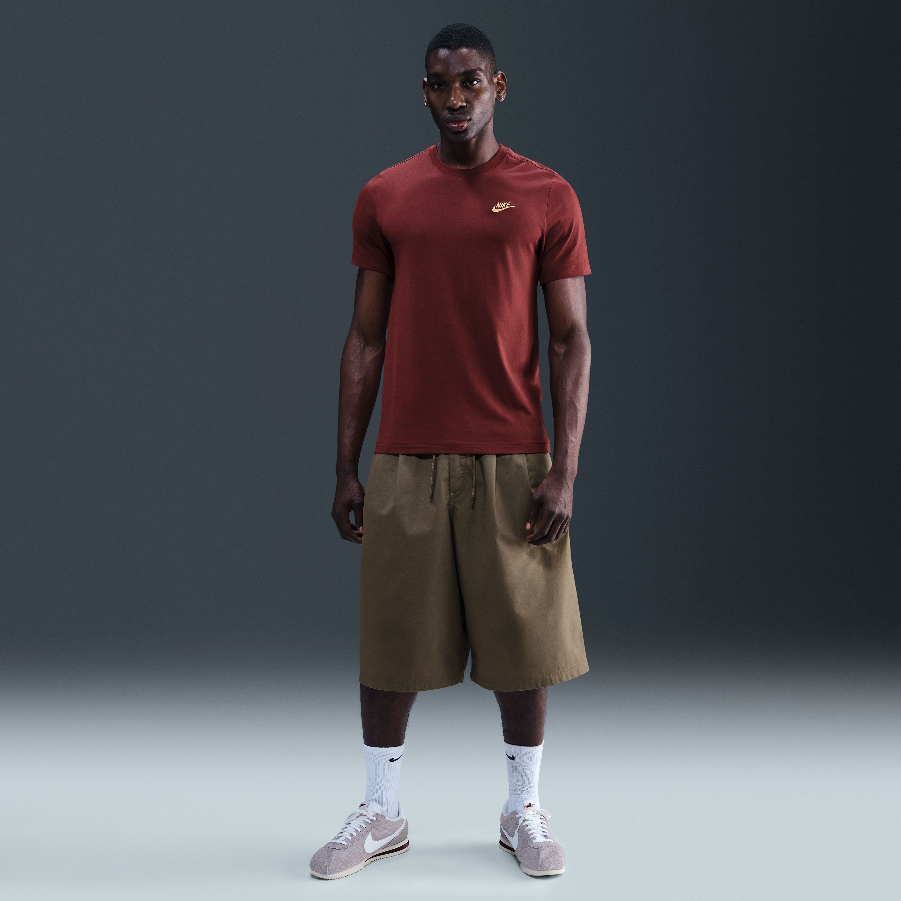 Mens Sportswear Club Short Sleeve T-Shirt