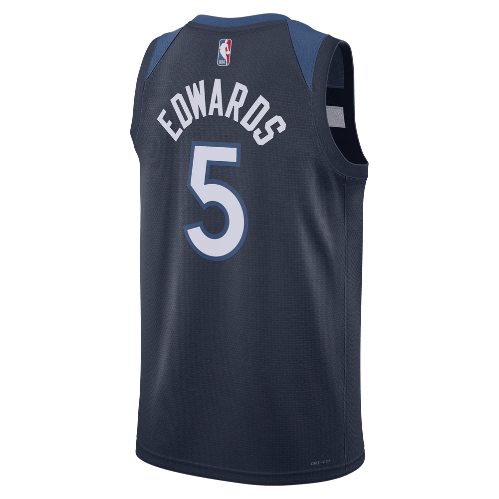 Mens Minnesota Timberwolves Anthony Edwards Icon Repl Jersey