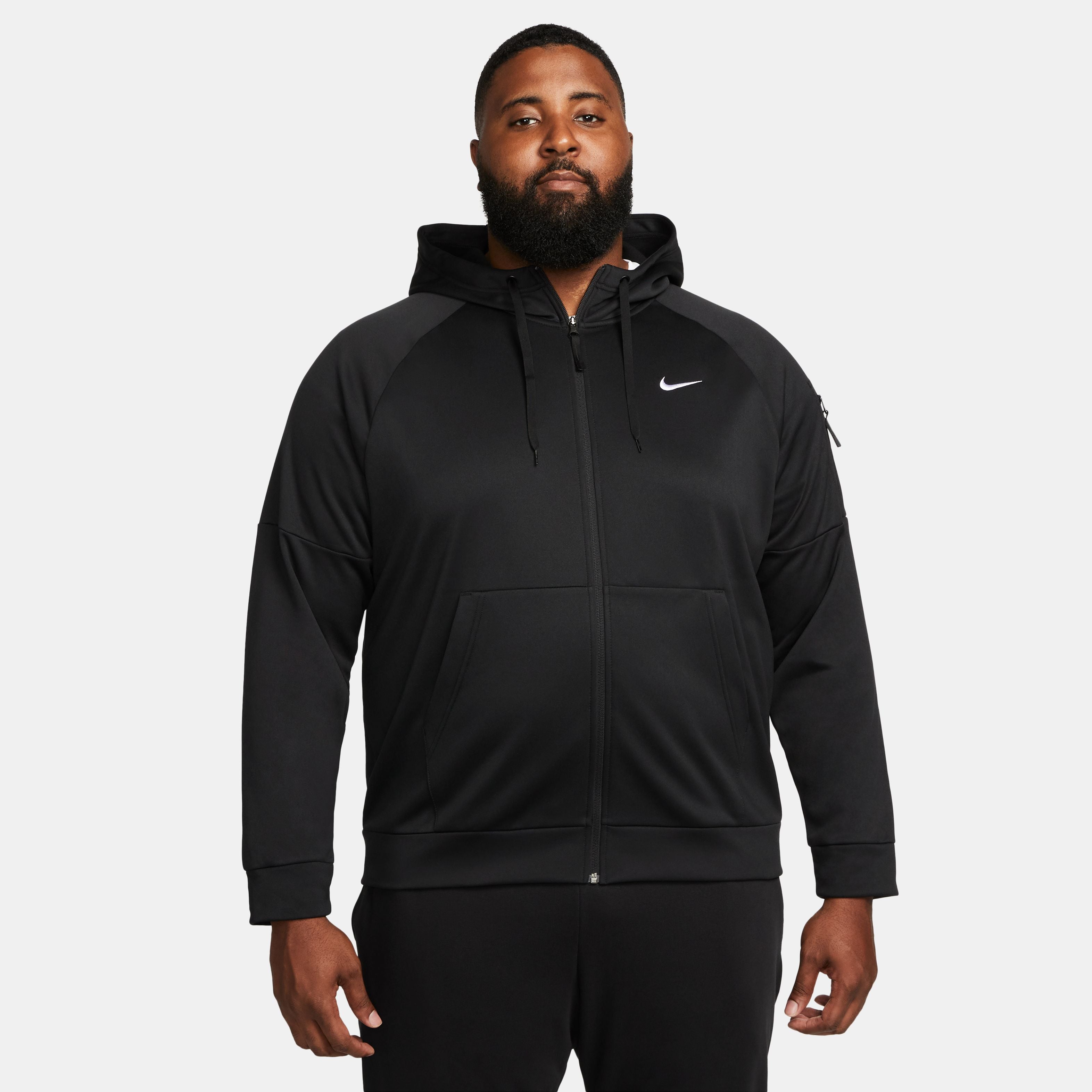 Mens Techfit Hooded Full Zip Jacket