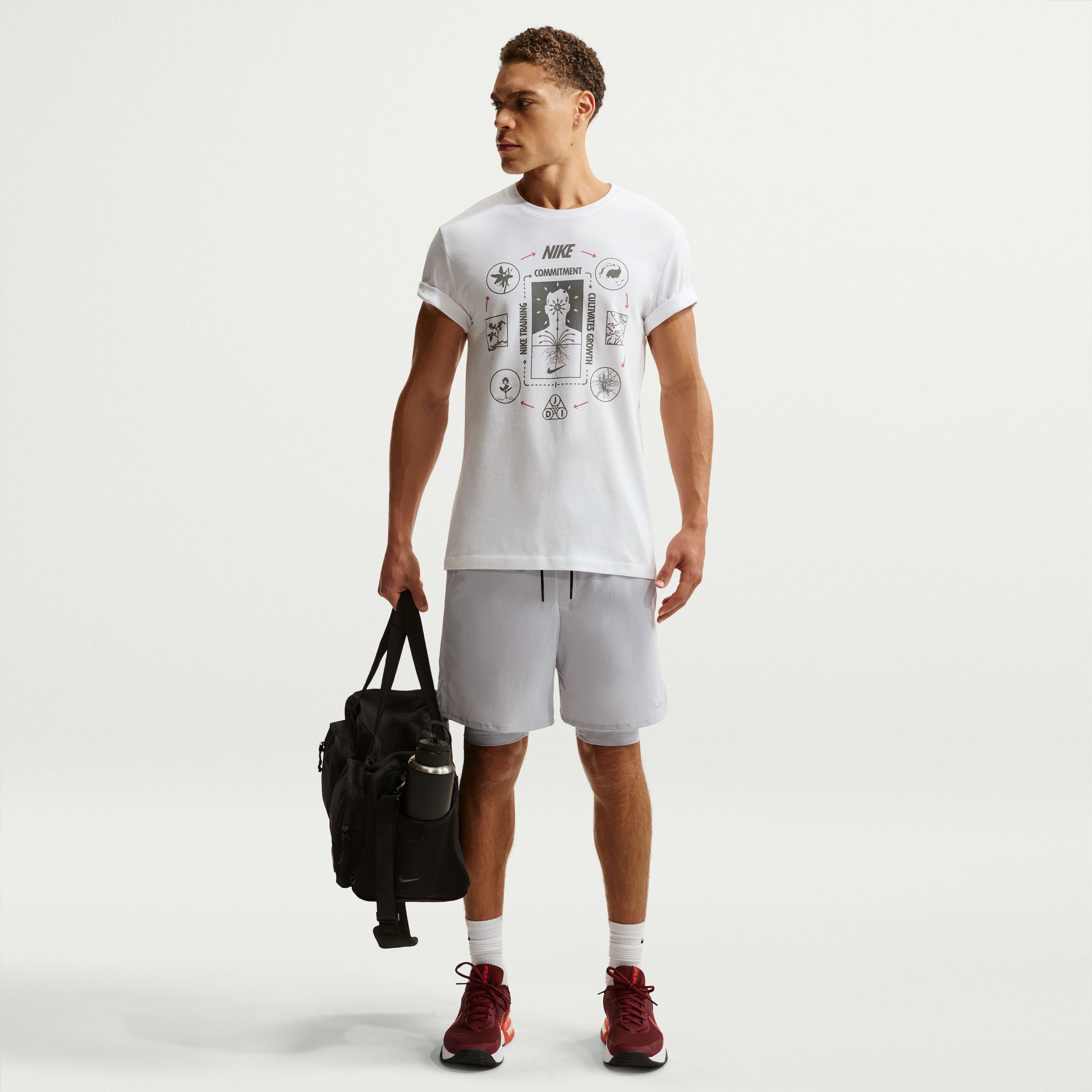 Mens Dri-Fit Unlimited  7 inch 2 in1 1 Woven Short
