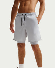 Mens Dri-Fit Unlimited  7 inch 2 in1 1 Woven Short