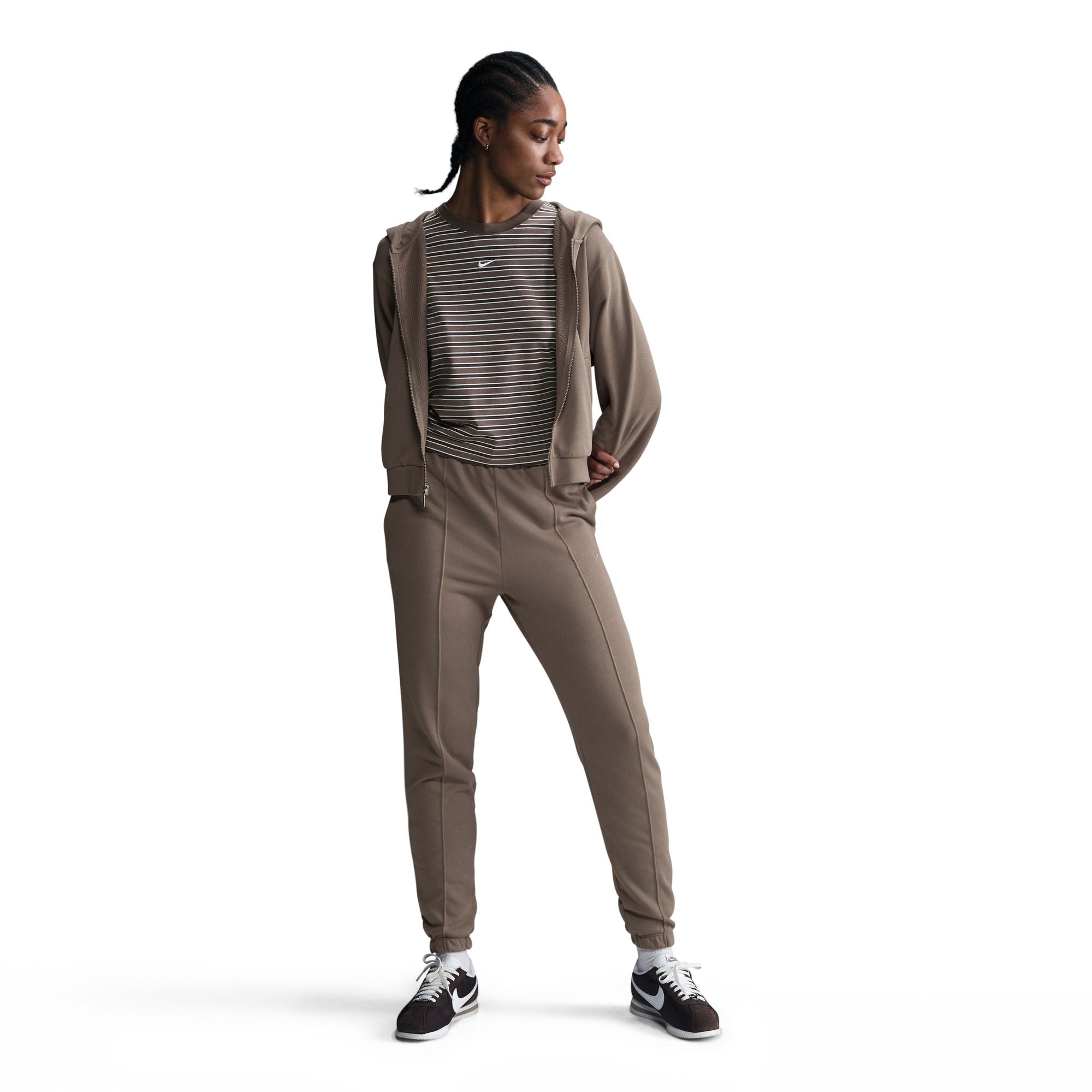 Womens Chill French Terry High Rise Cuff Pant