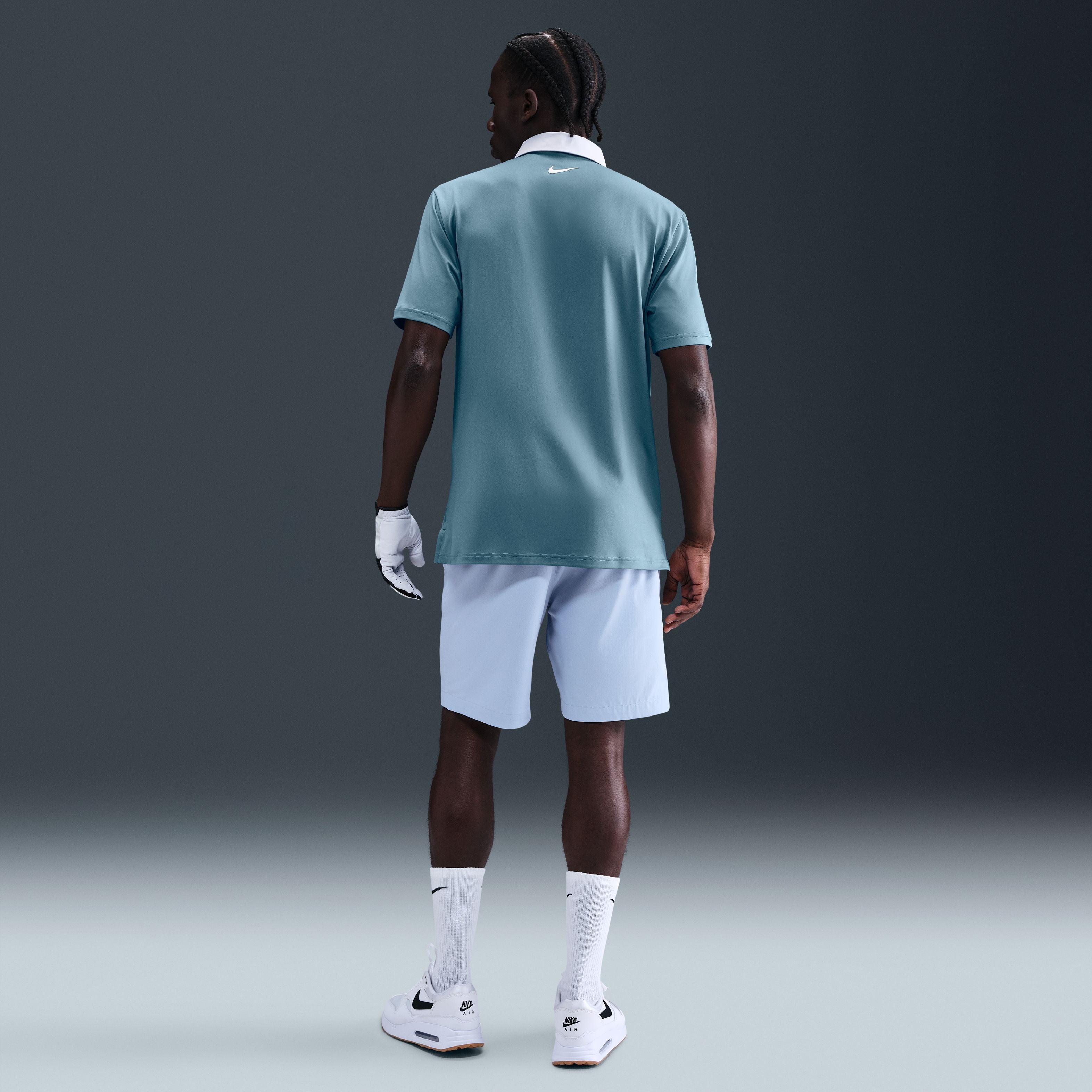 Mens Dri-Fit Tour Contrast Golf Polo