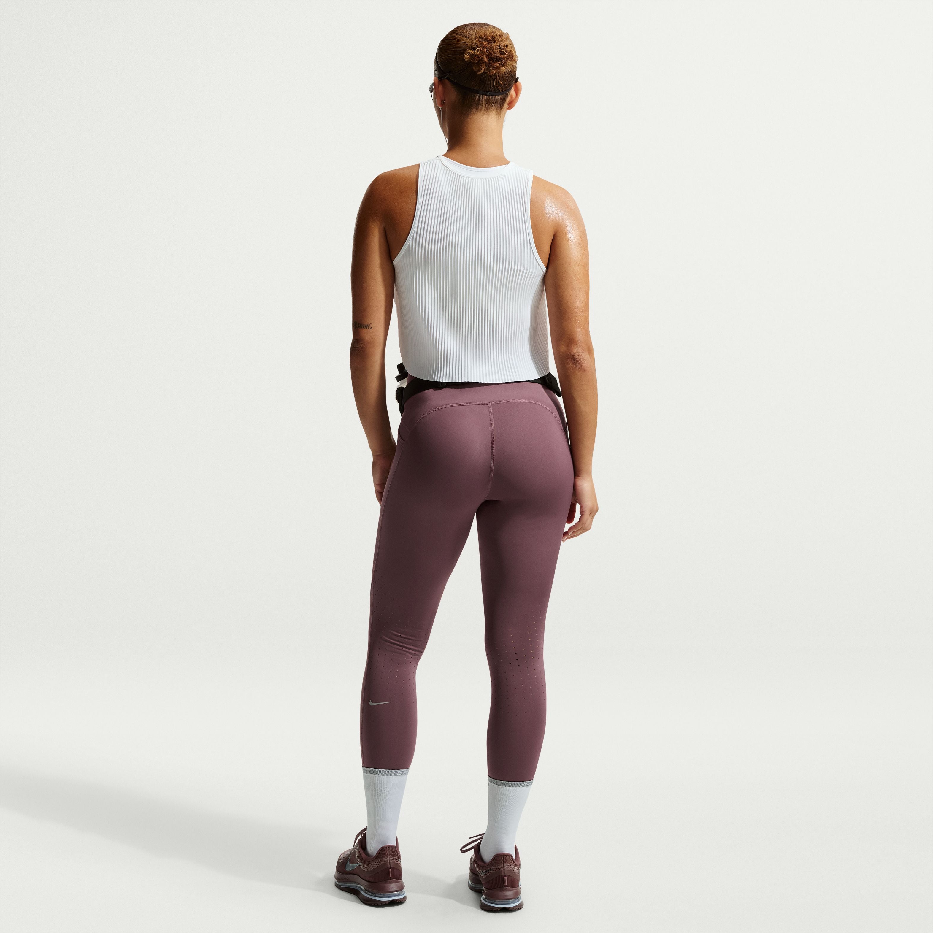 Womens Running Swift 7/8 Tights
