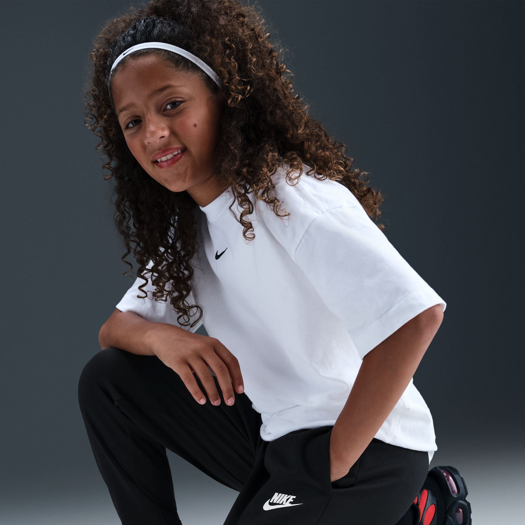 Junior Boys Dri Fit Woven Training Tracksuit