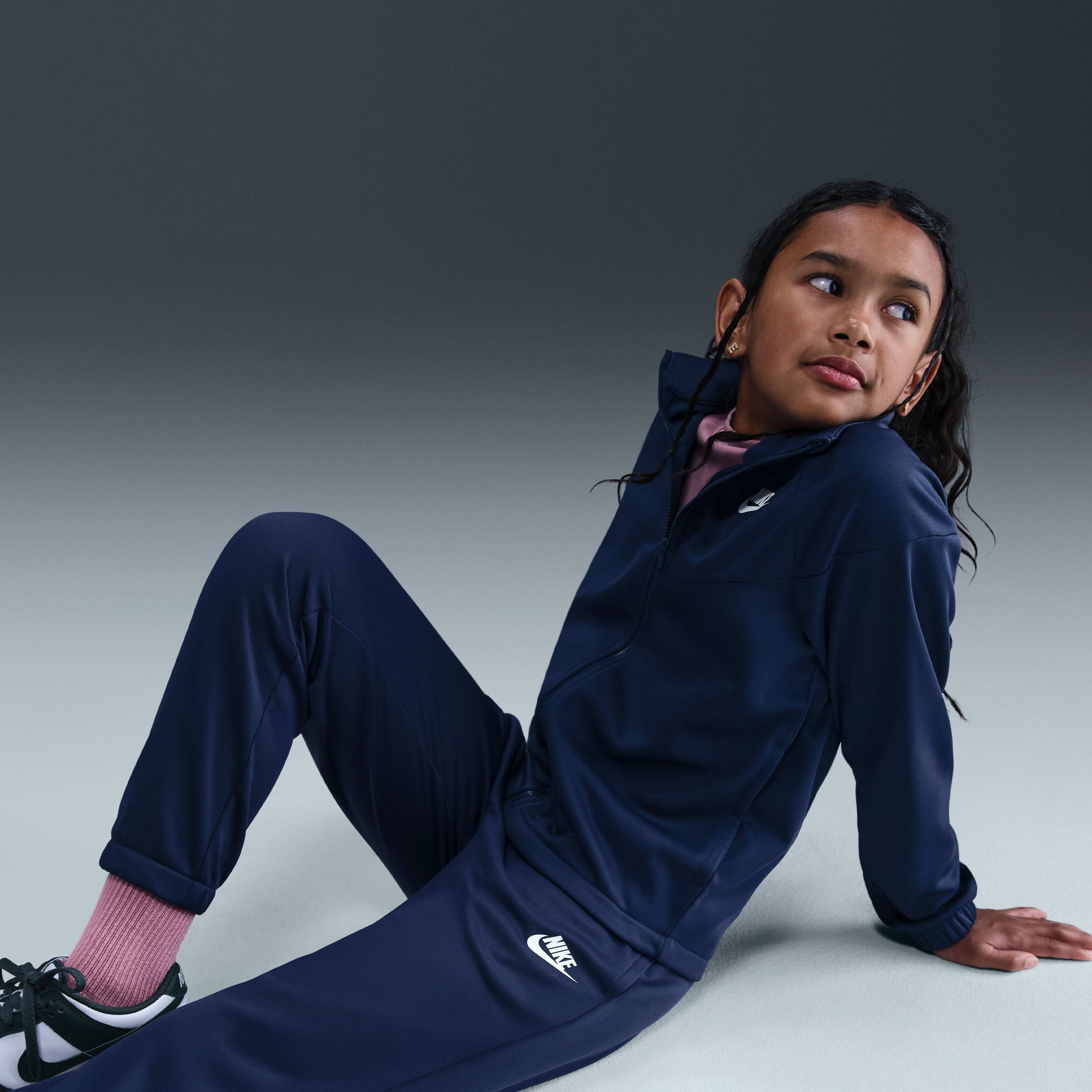 Junior Boys Dri Fit Woven Training Tracksuit