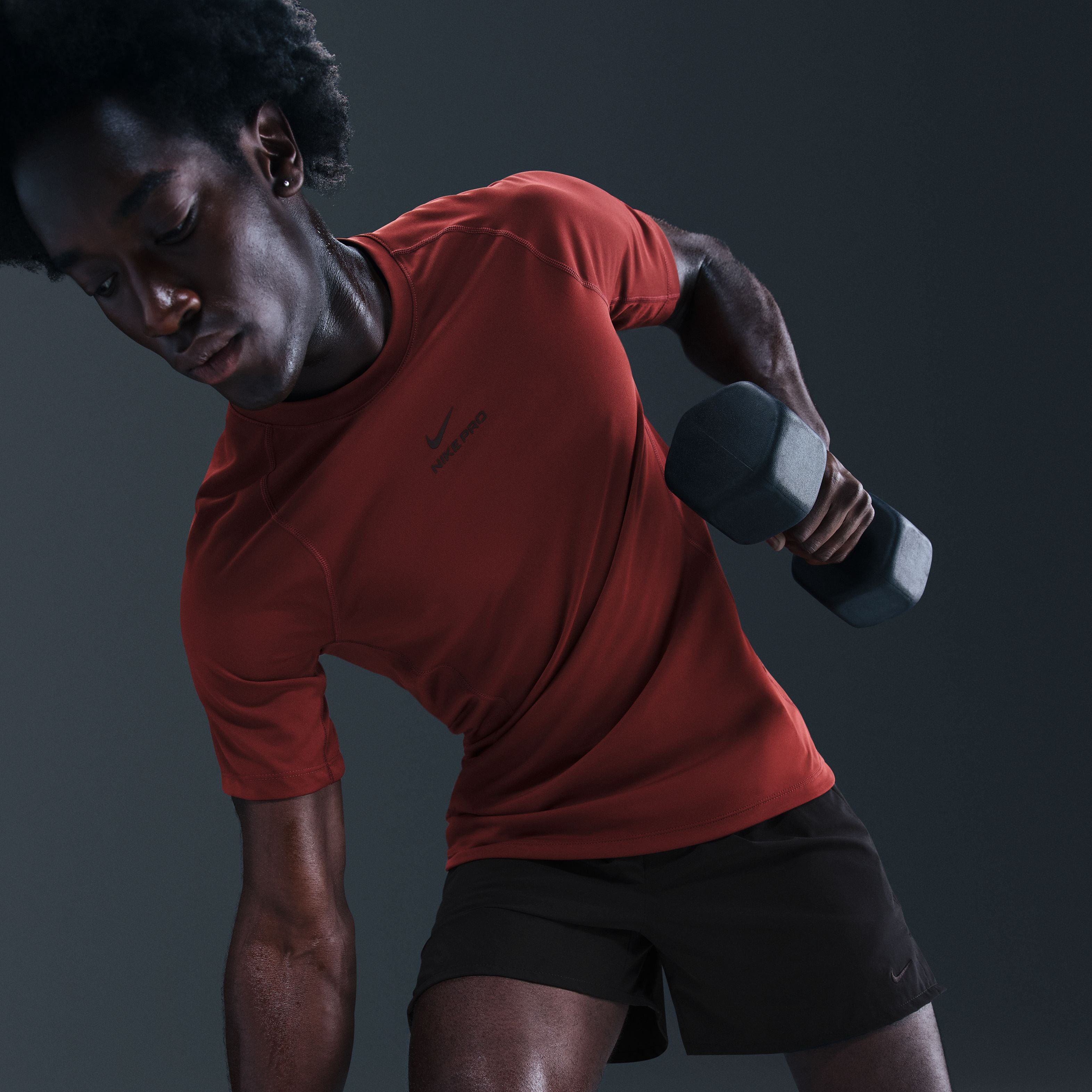 Mens Dri-Fit Pro Fitted Short Sleeve T-Shirt