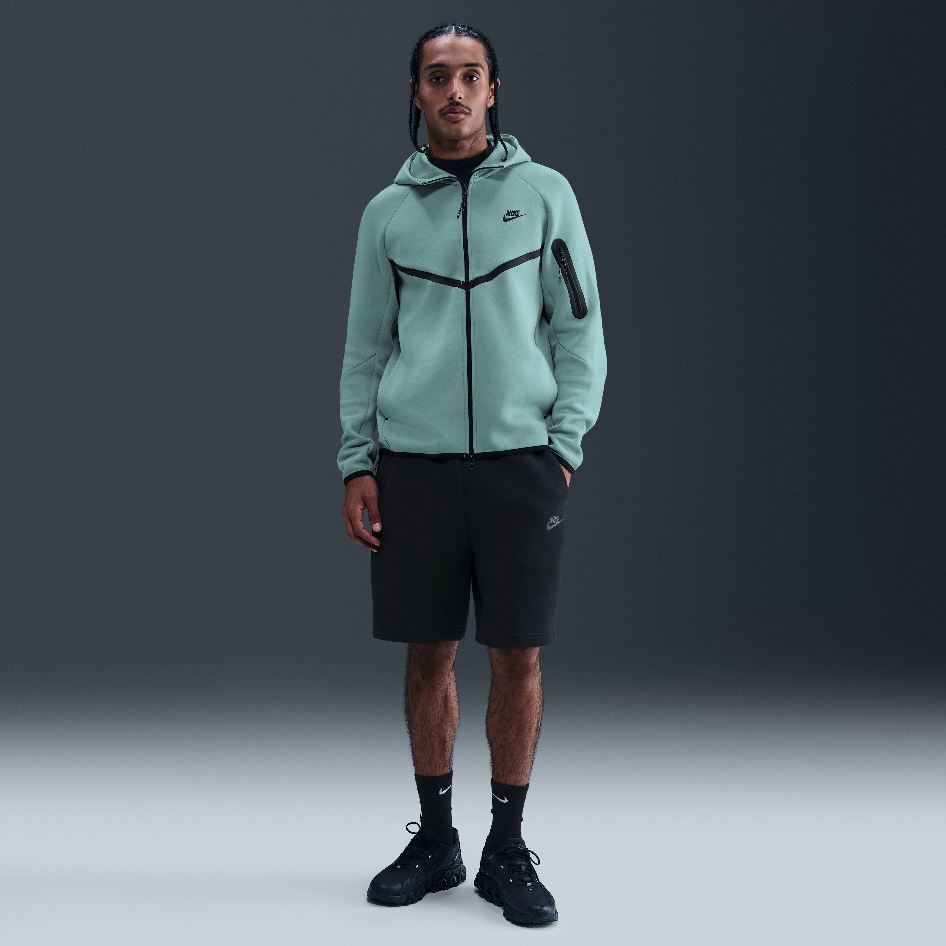 Mens Tech Fleece Full Zip Jacket