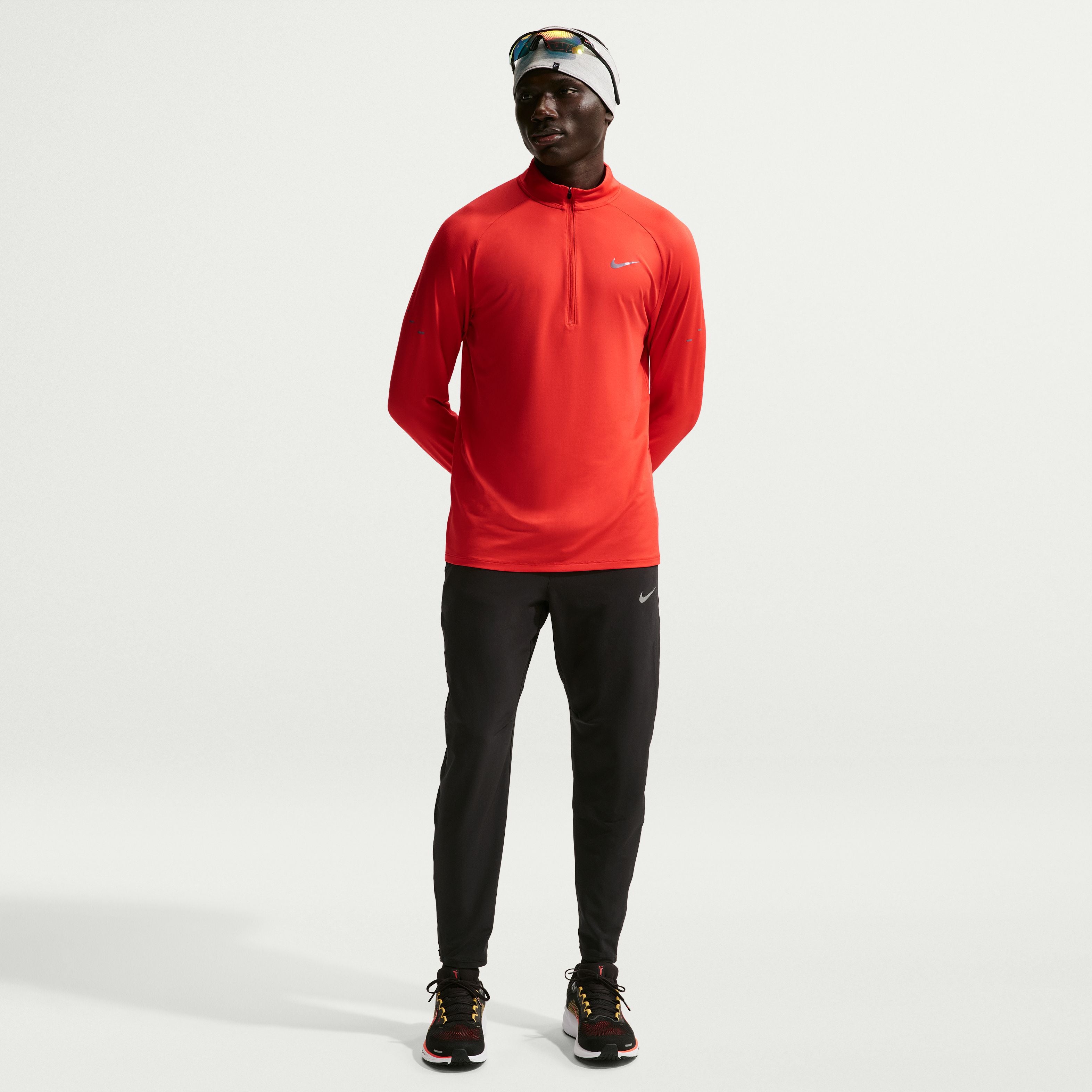 Mens Dri-Fit Stride Half Zip Midlayer