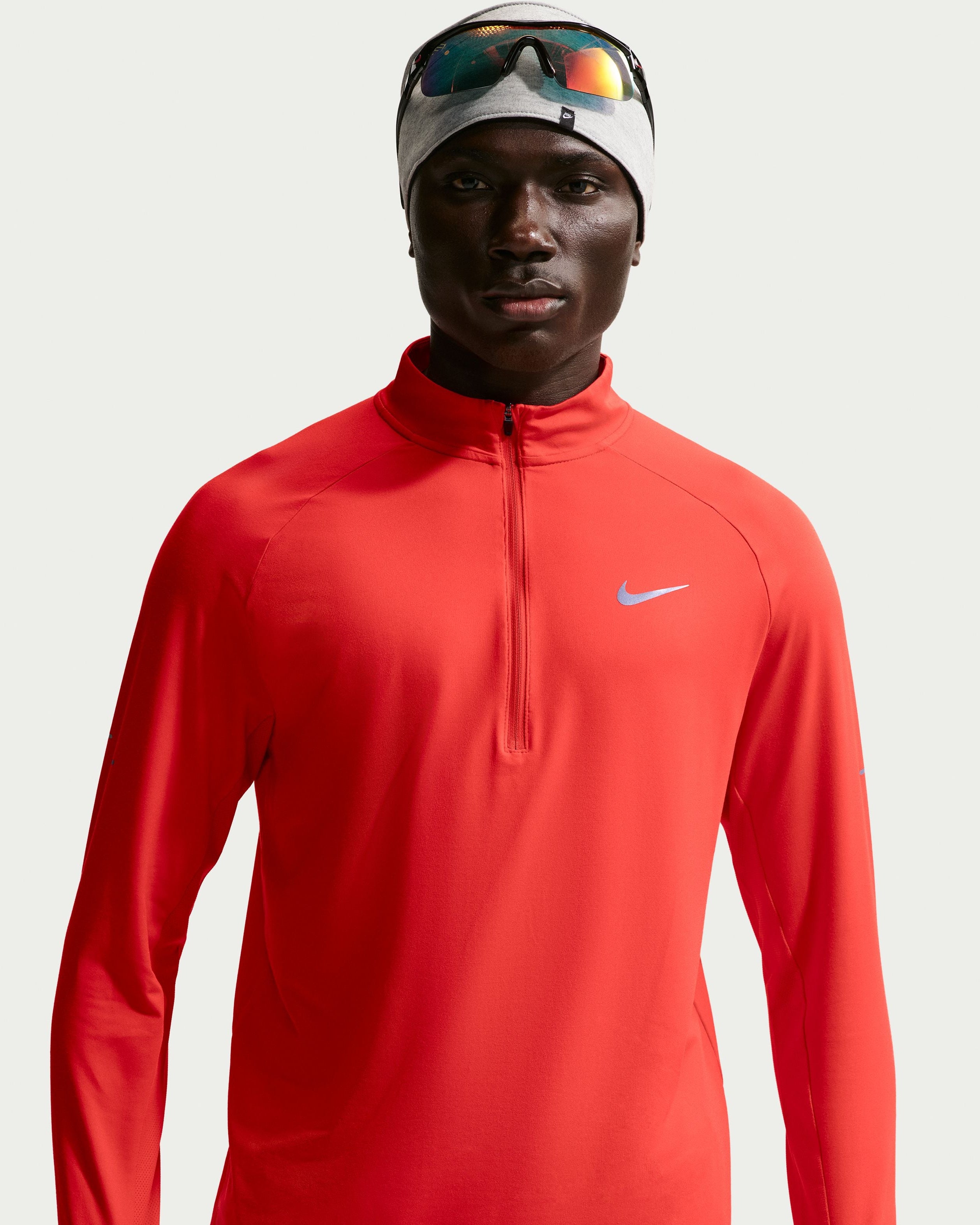 Mens Dri-Fit Stride Half Zip Midlayer