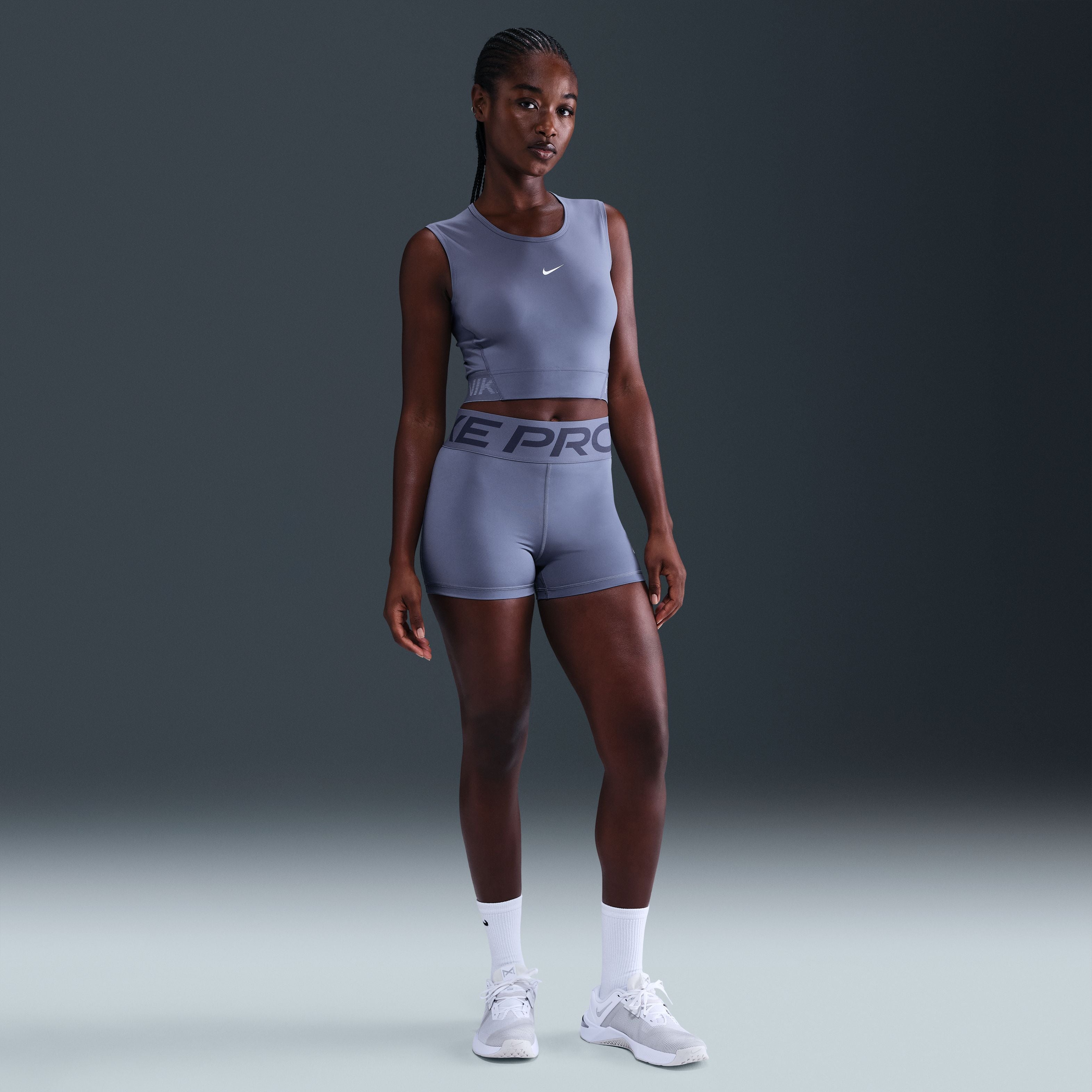 Womens Nike Pro Crop Tank