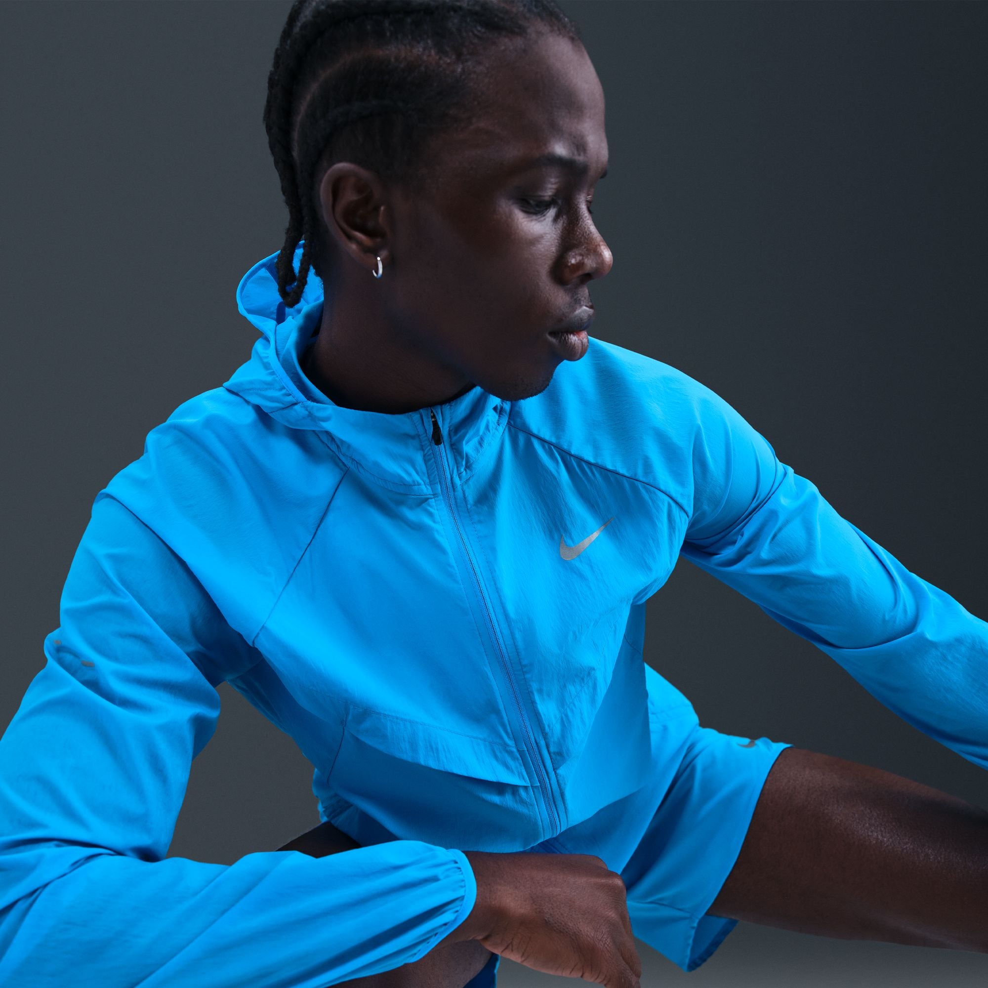 Mens Dri-Fit UV Stride Jacket