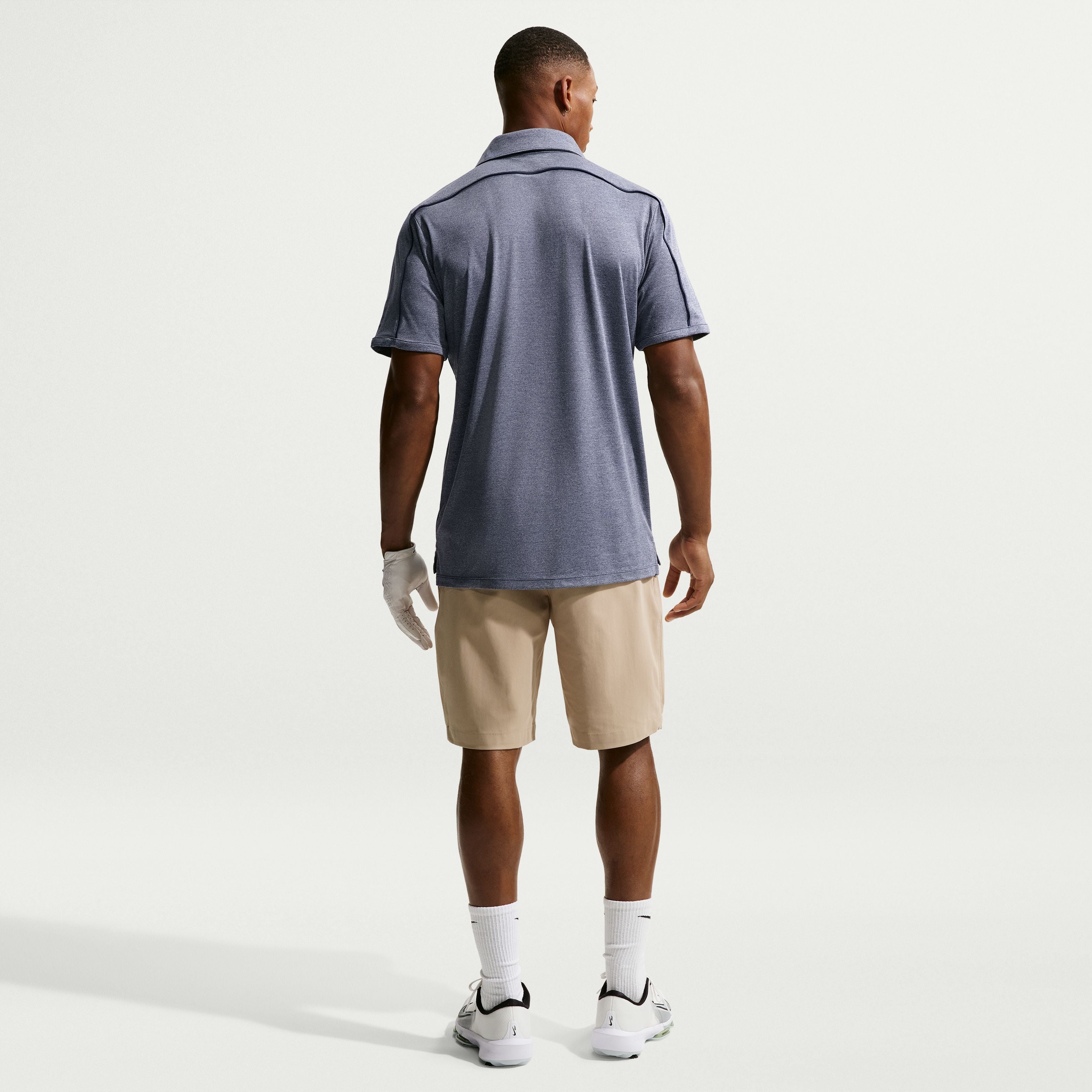 Mens Dri-Fit Par5 Heather Golf Polo