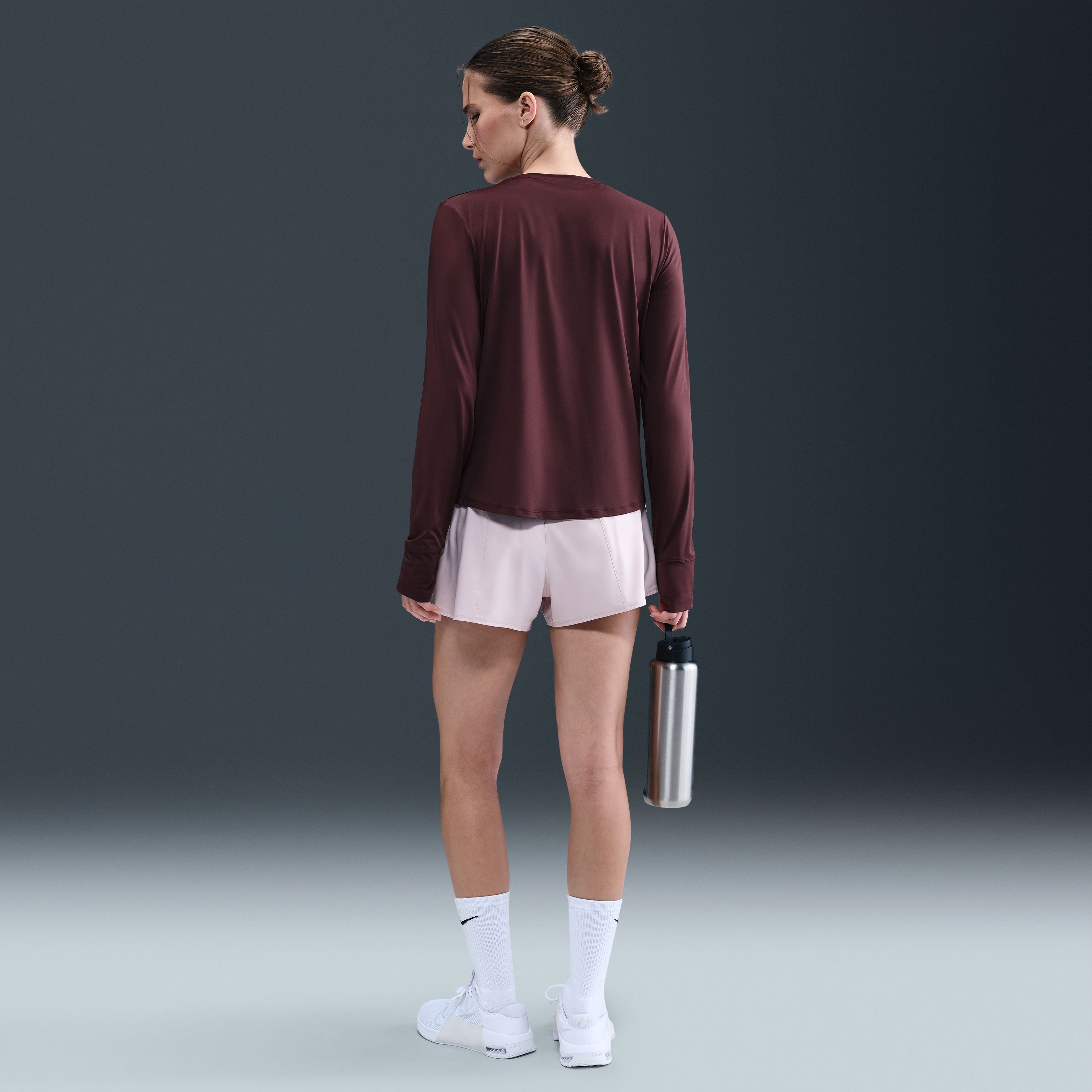 Womens Nike One Dri-Fit Long Sleeve Top