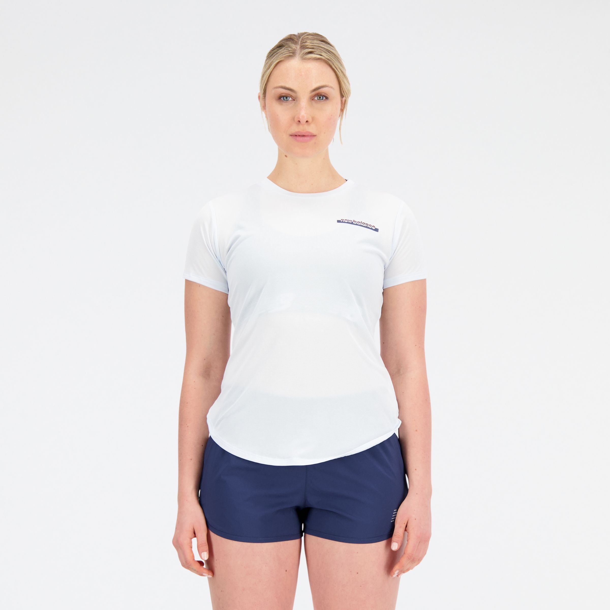 Womens Running Accelerate Graphic Short Sleeve T-Shirt