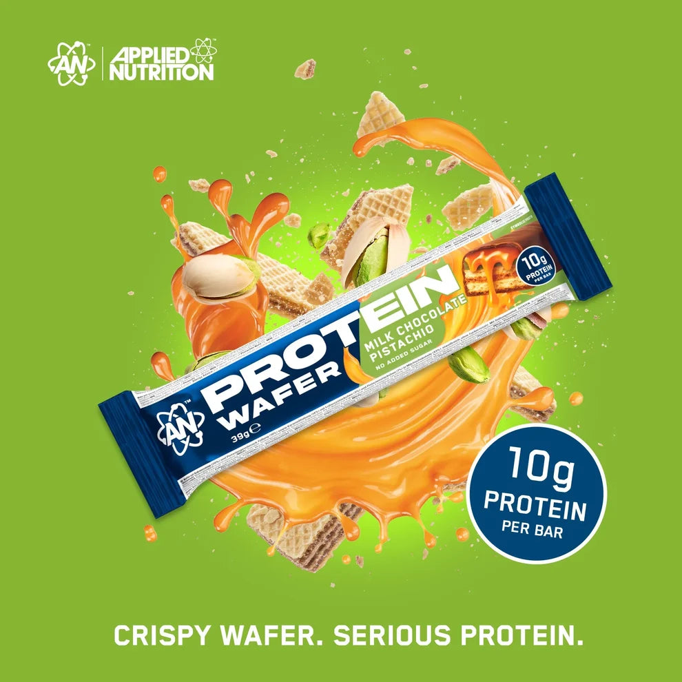 Protein Wafer Chocolate Pistachio Bar 39 Grams