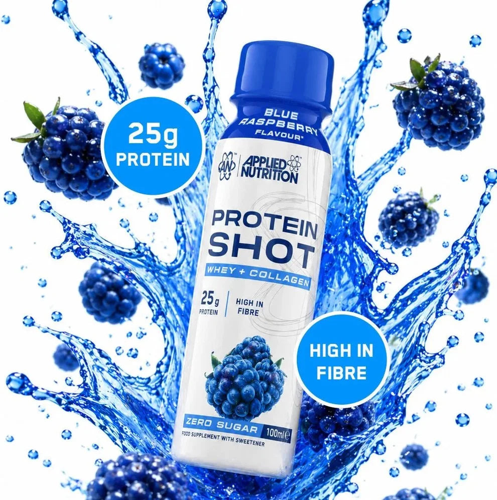 Protein Shot Blue Raspberry 100 Milliliters