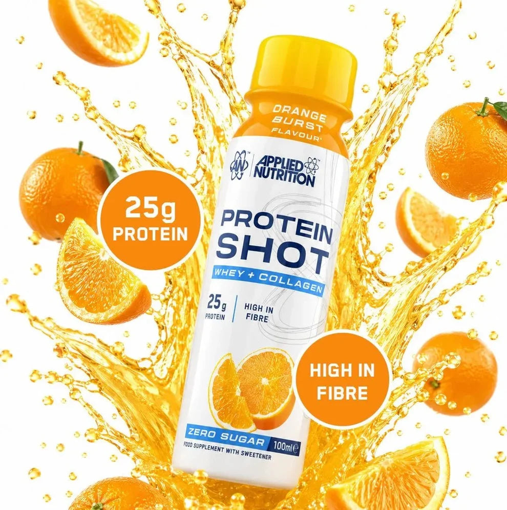 Protein Shot Blue Orange 100 Milliliters